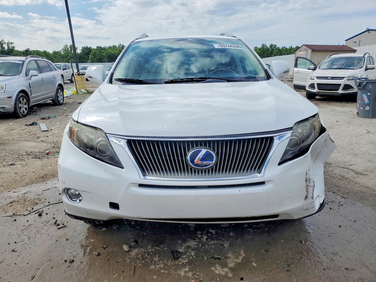 2010 Lexus Rx 450h Белый vin: JTJBC1BA4A2021173