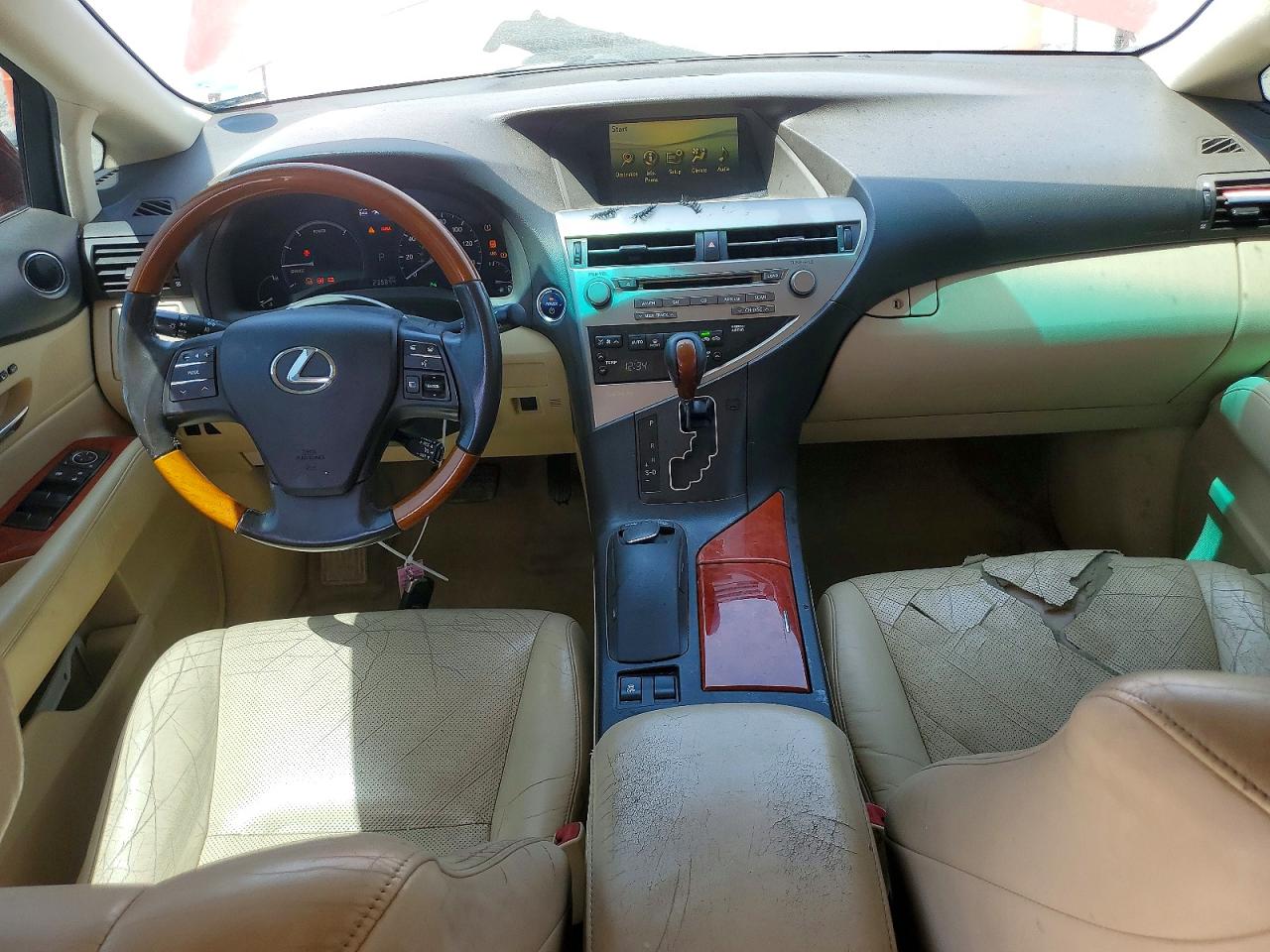 2010 Lexus Rx 450h Red vin: JTJBC1BA4A2022484