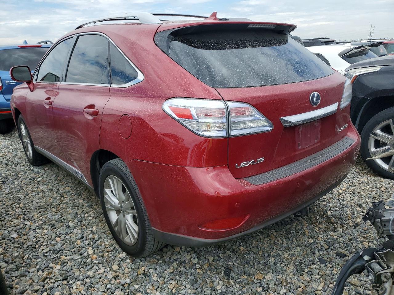 2010 Lexus Rx 450h Red vin: JTJBC1BA4A2022484