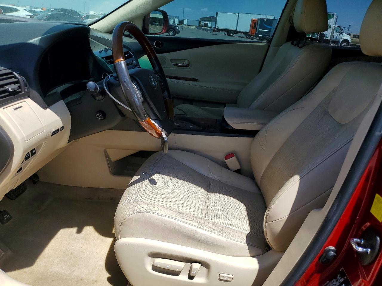 2010 Lexus Rx 450h Red vin: JTJBC1BA4A2022484