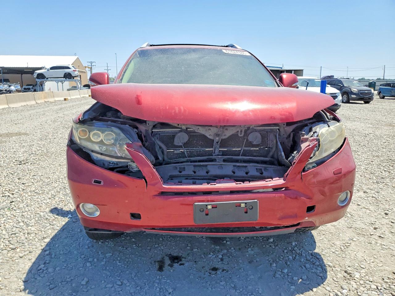 2010 Lexus Rx 450h Red vin: JTJBC1BA4A2022484