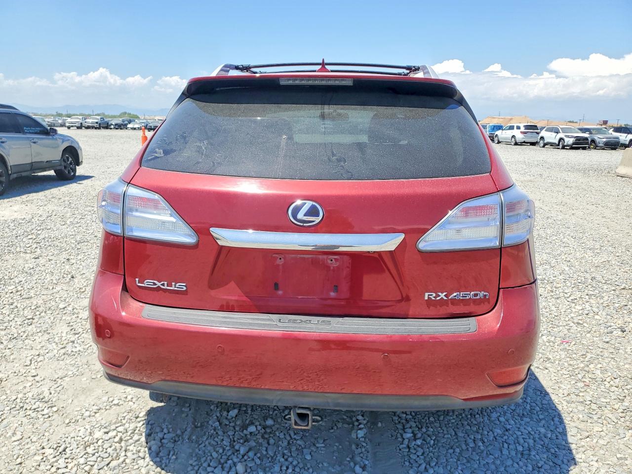 2010 Lexus Rx 450h Red vin: JTJBC1BA4A2022484