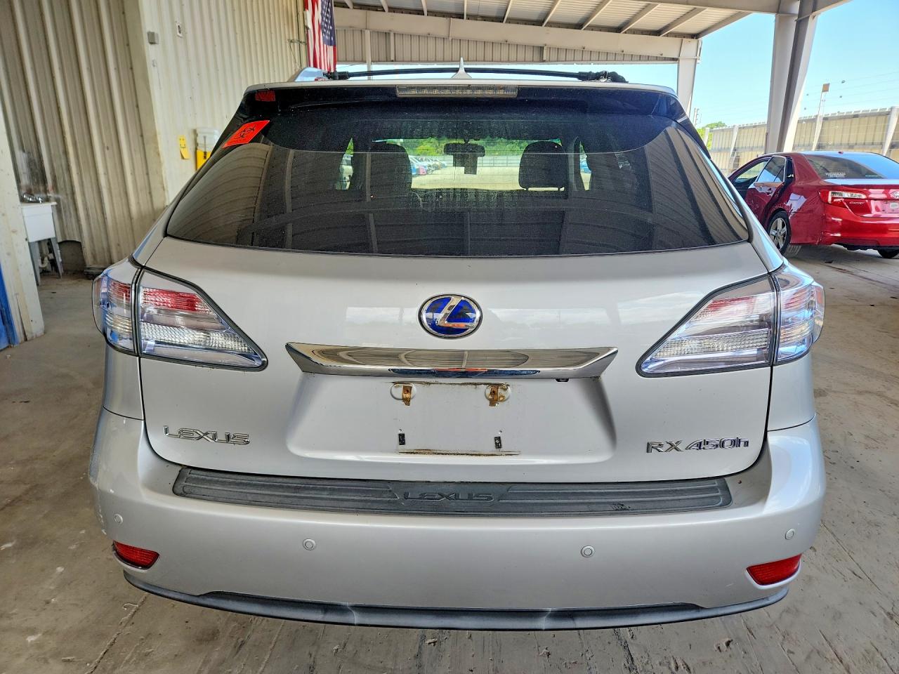 2010 Lexus Rx 450h Silver vin: JTJBC1BA4A2024977