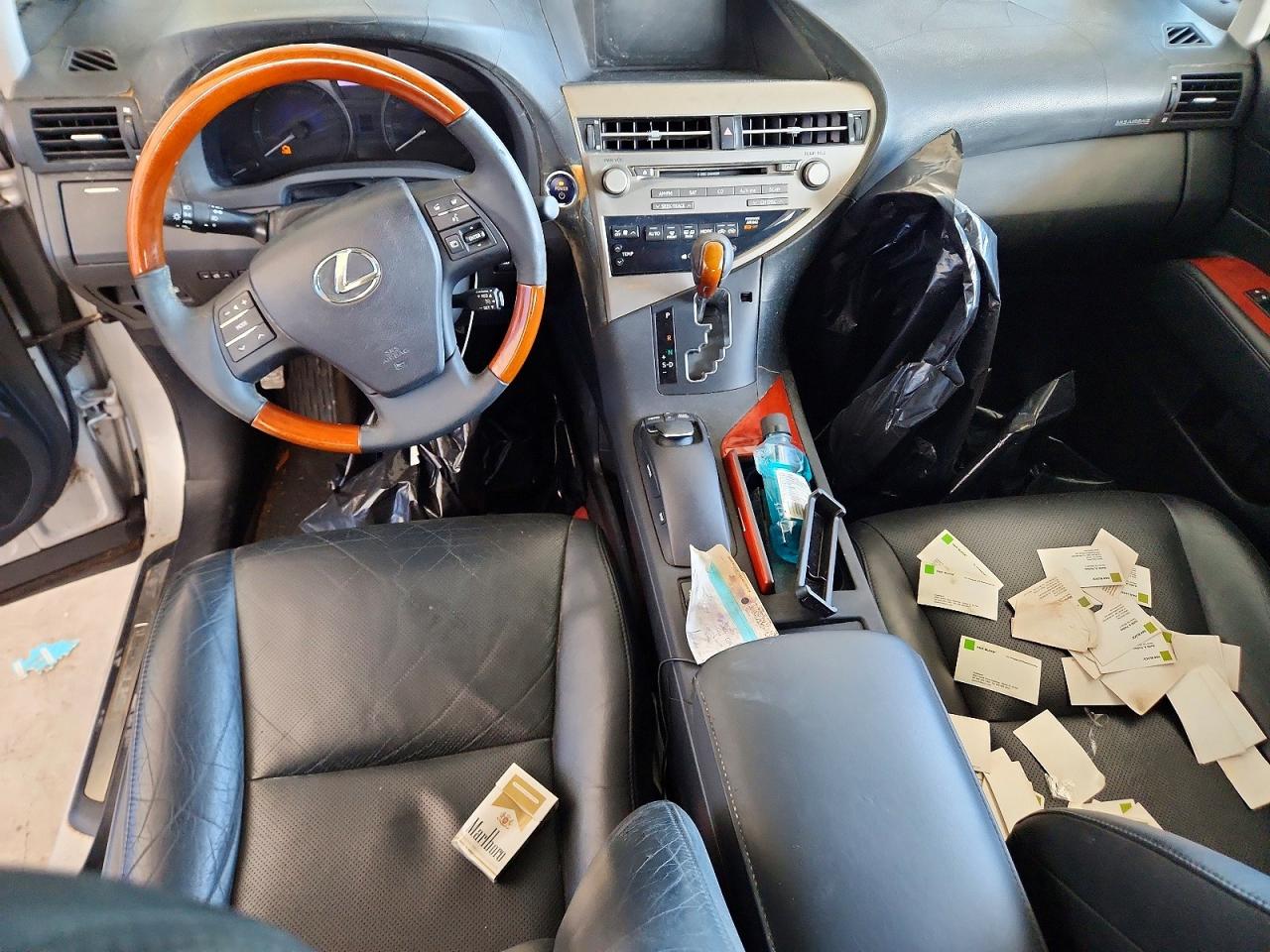 2010 Lexus Rx 450h Silver vin: JTJBC1BA4A2024977