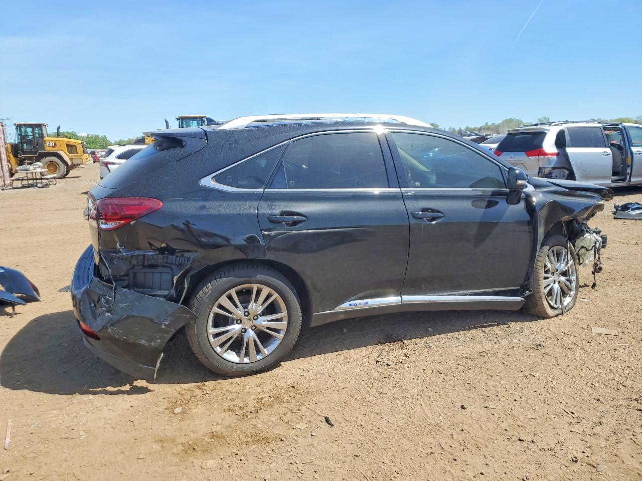 2010 Lexus Rx 450h Black vin: JTJBC1BA4A2027703