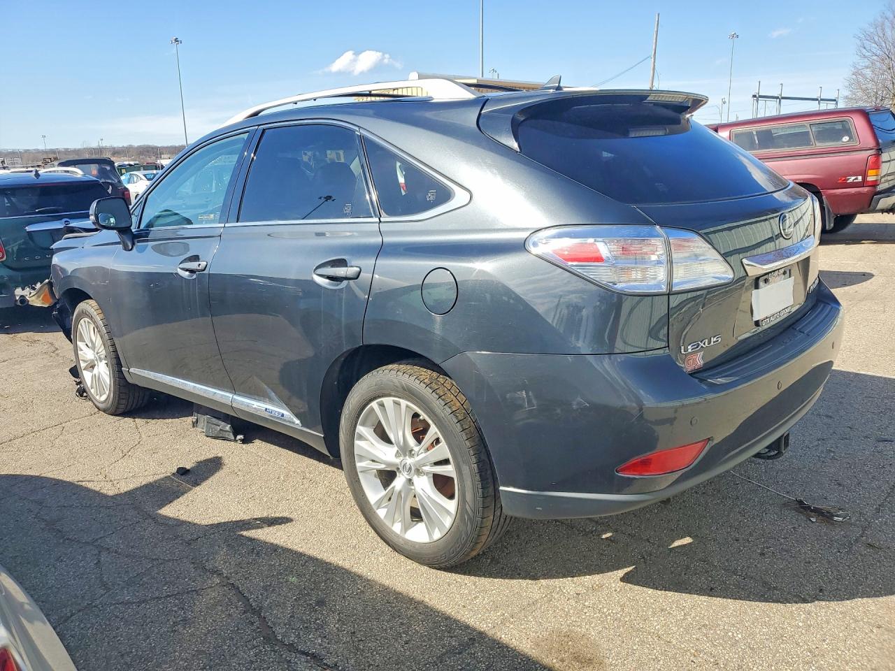 2010 Lexus Rx 450h Base Black vin: JTJBC1BA4A2029645