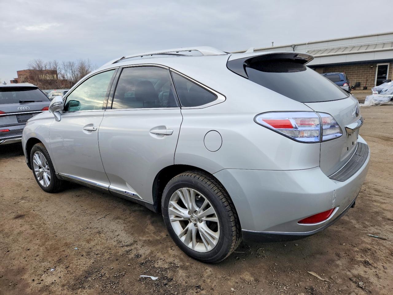 2011 Lexus Rx 450h Silver vin: JTJBC1BA4B2036869