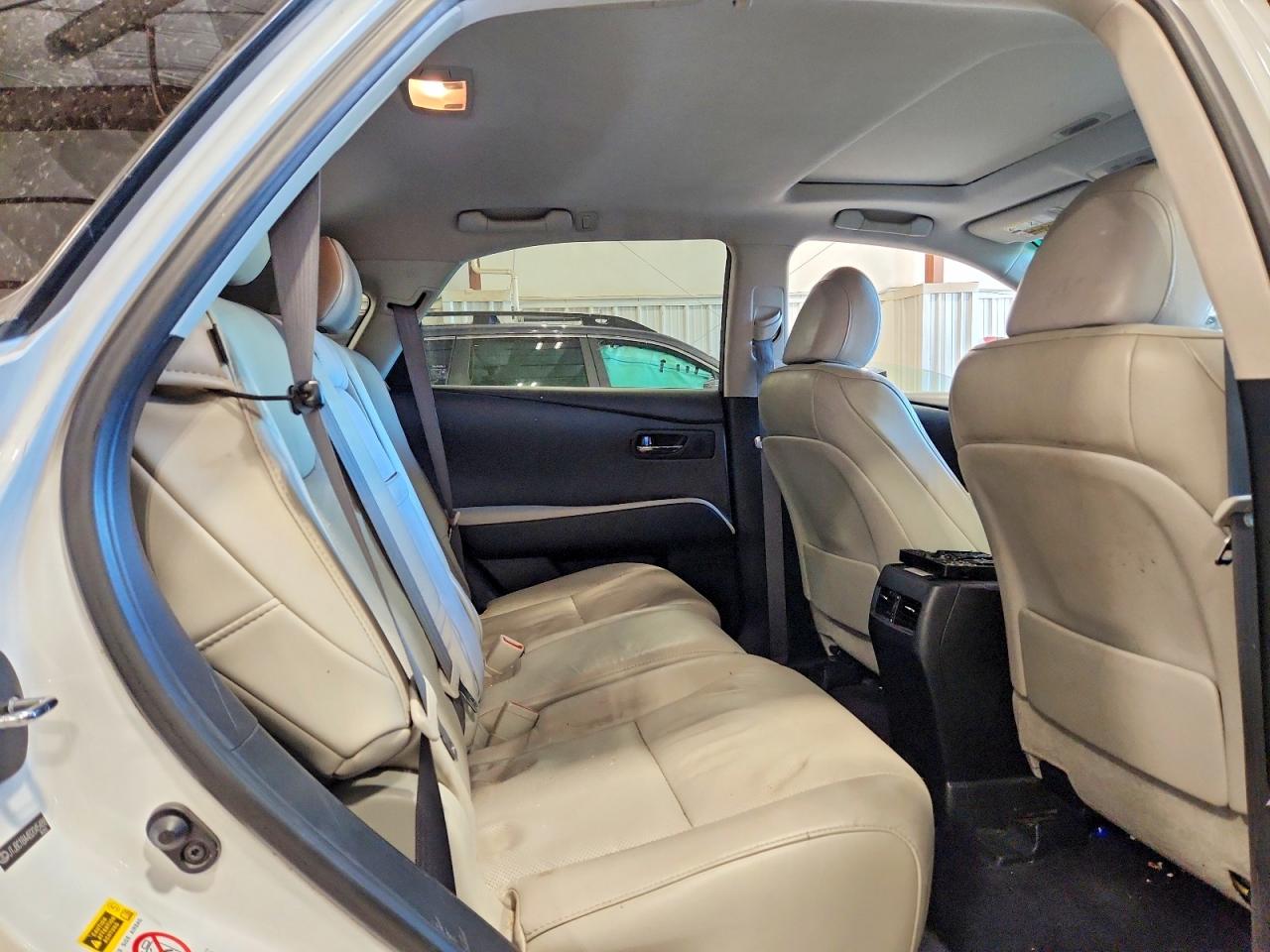 2011 Lexus Rx 450h White vin: JTJBC1BA4B2045488