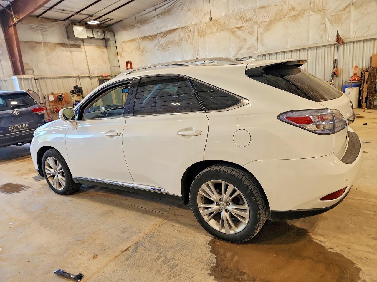 2011 Lexus Rx 450h White vin: JTJBC1BA4B2045488