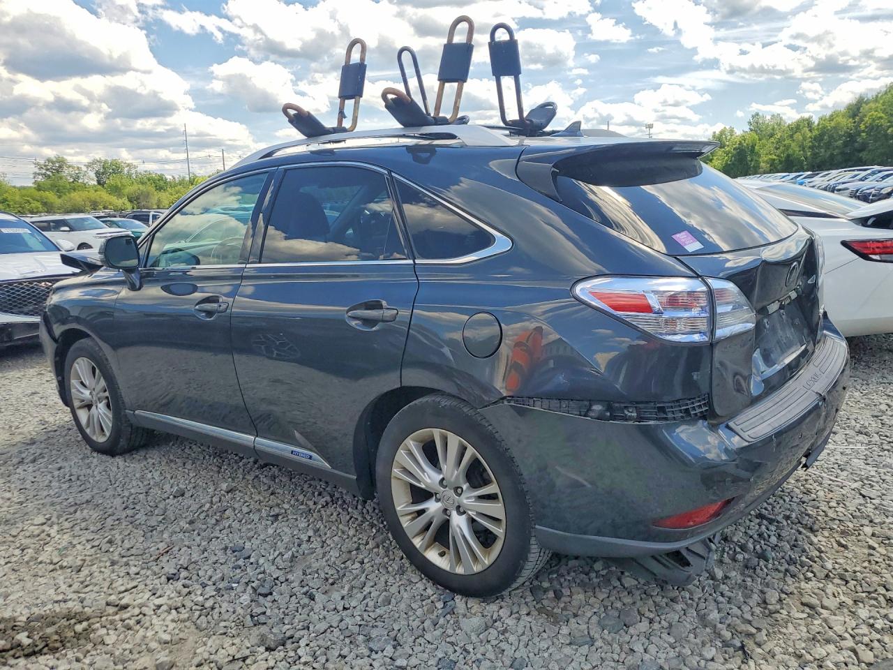 2011 Lexus Rx 450h Серый vin: JTJBC1BA4B2417962