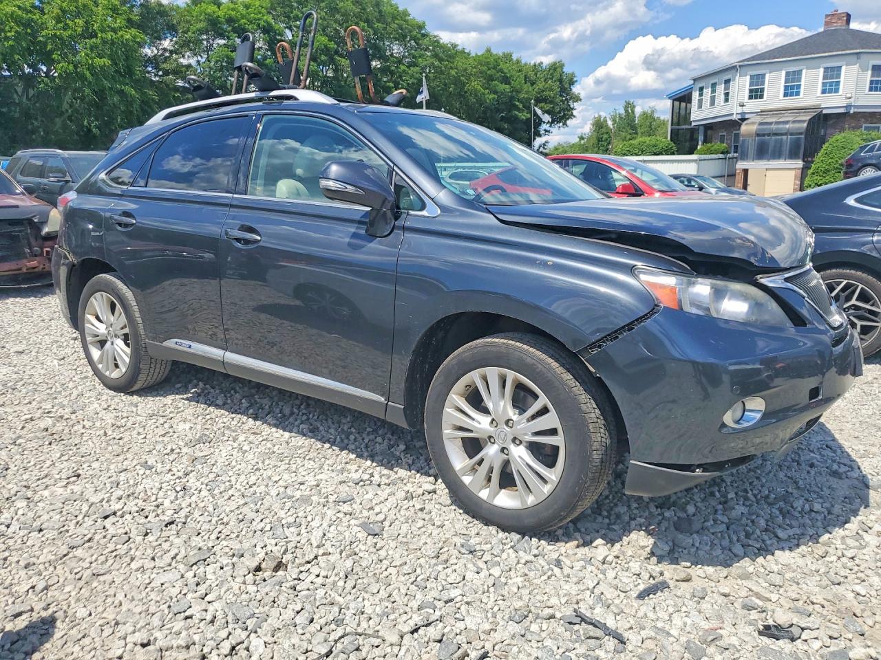 2011 Lexus Rx 450h Серый vin: JTJBC1BA4B2417962