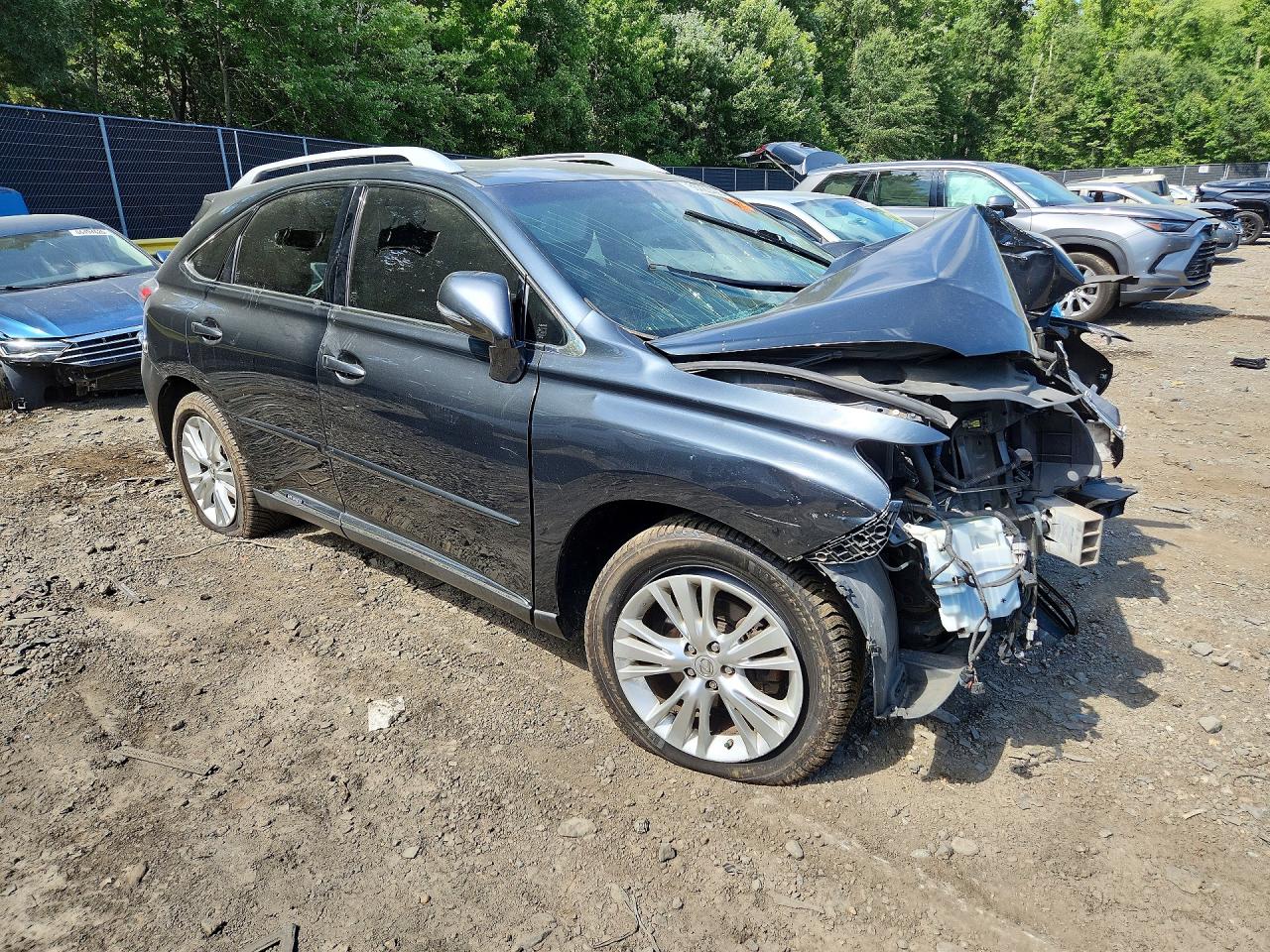 2011 Lexus Rx 450h Угольный vin: JTJBC1BA4B2421722