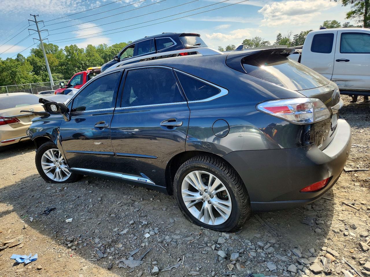 2011 Lexus Rx 450h Угольный vin: JTJBC1BA4B2421722