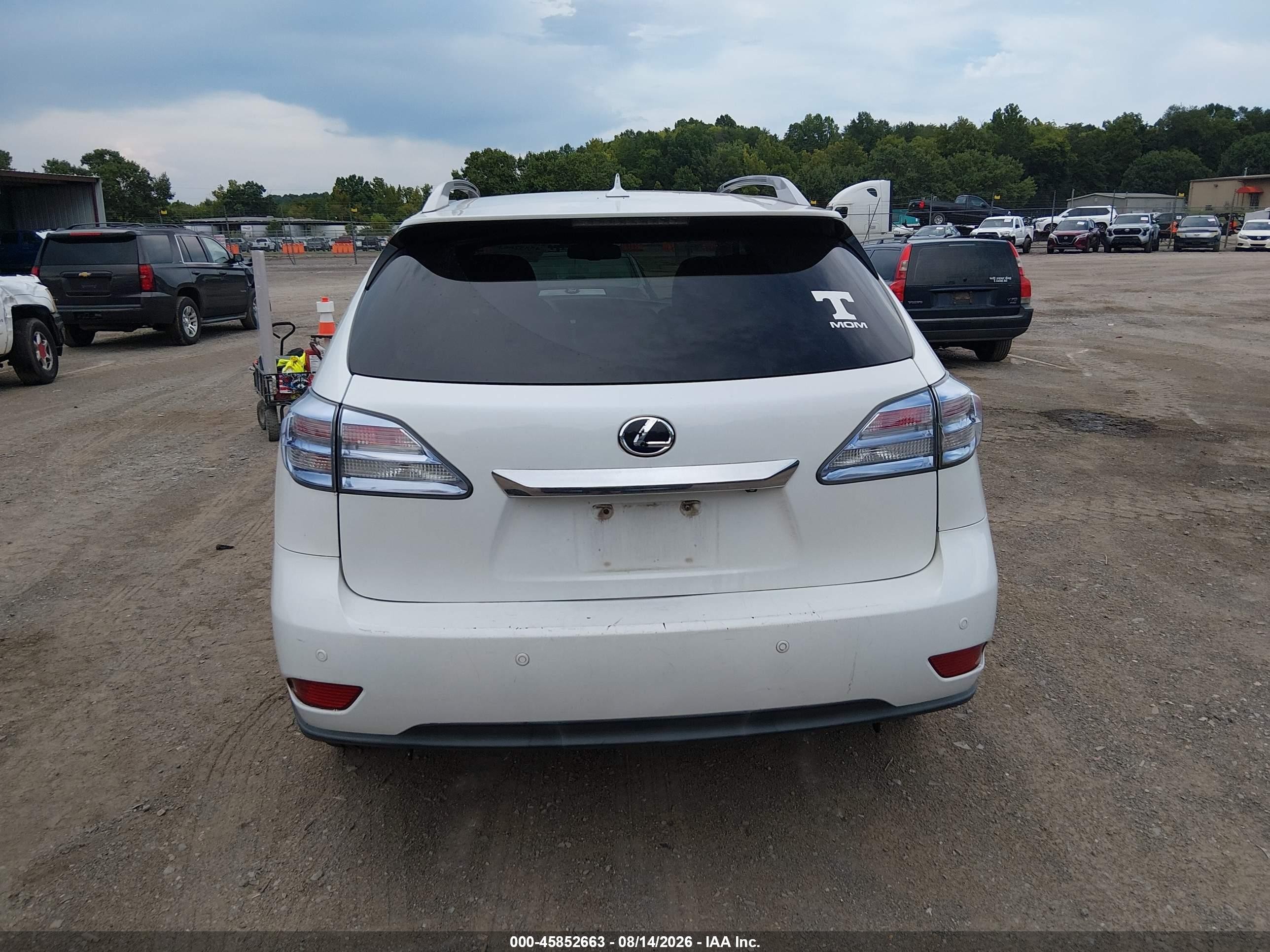 2011 Lexus Rx 450h   Белый vin: JTJBC1BA4B2422983