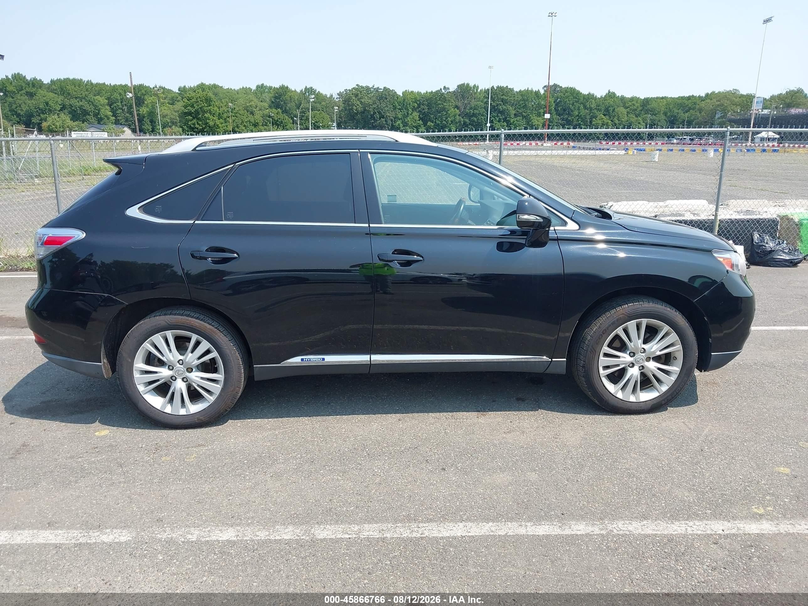 2012 Lexus Rx 450h Black vin: JTJBC1BA4C2425769