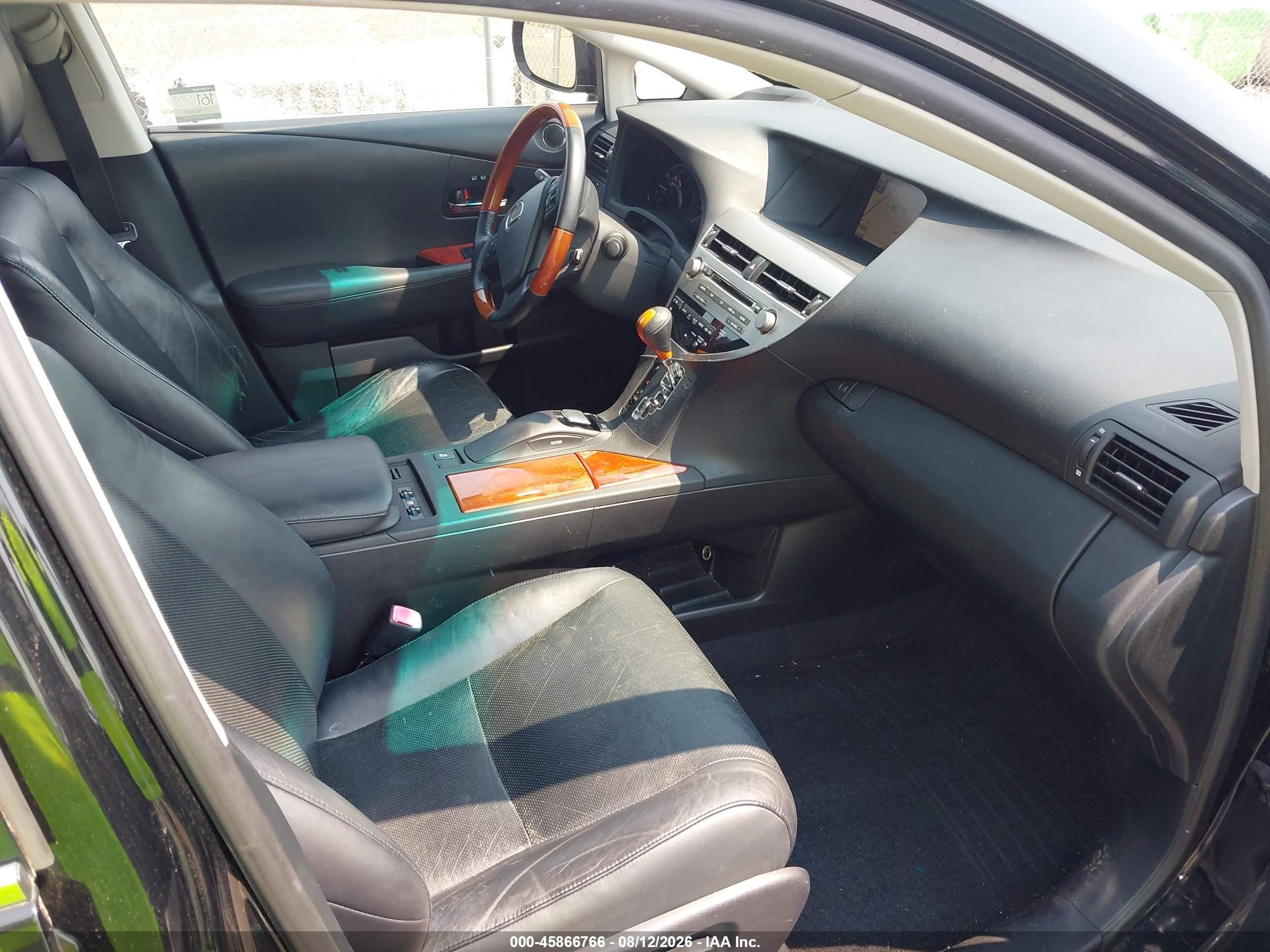 2012 Lexus Rx 450h Black vin: JTJBC1BA4C2425769