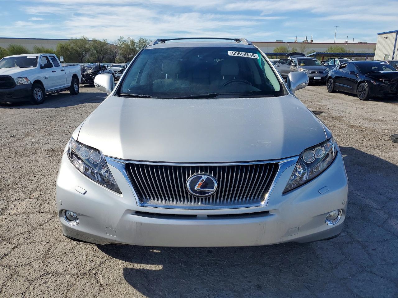 2012 Lexus Rx 450h Silver vin: JTJBC1BA4C2430907