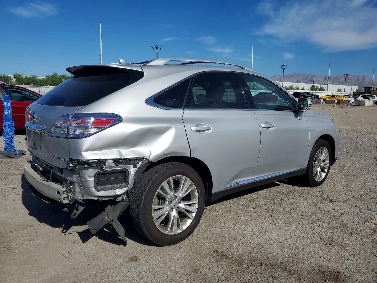 2012 Lexus Rx 450h Silver vin: JTJBC1BA4C2430907