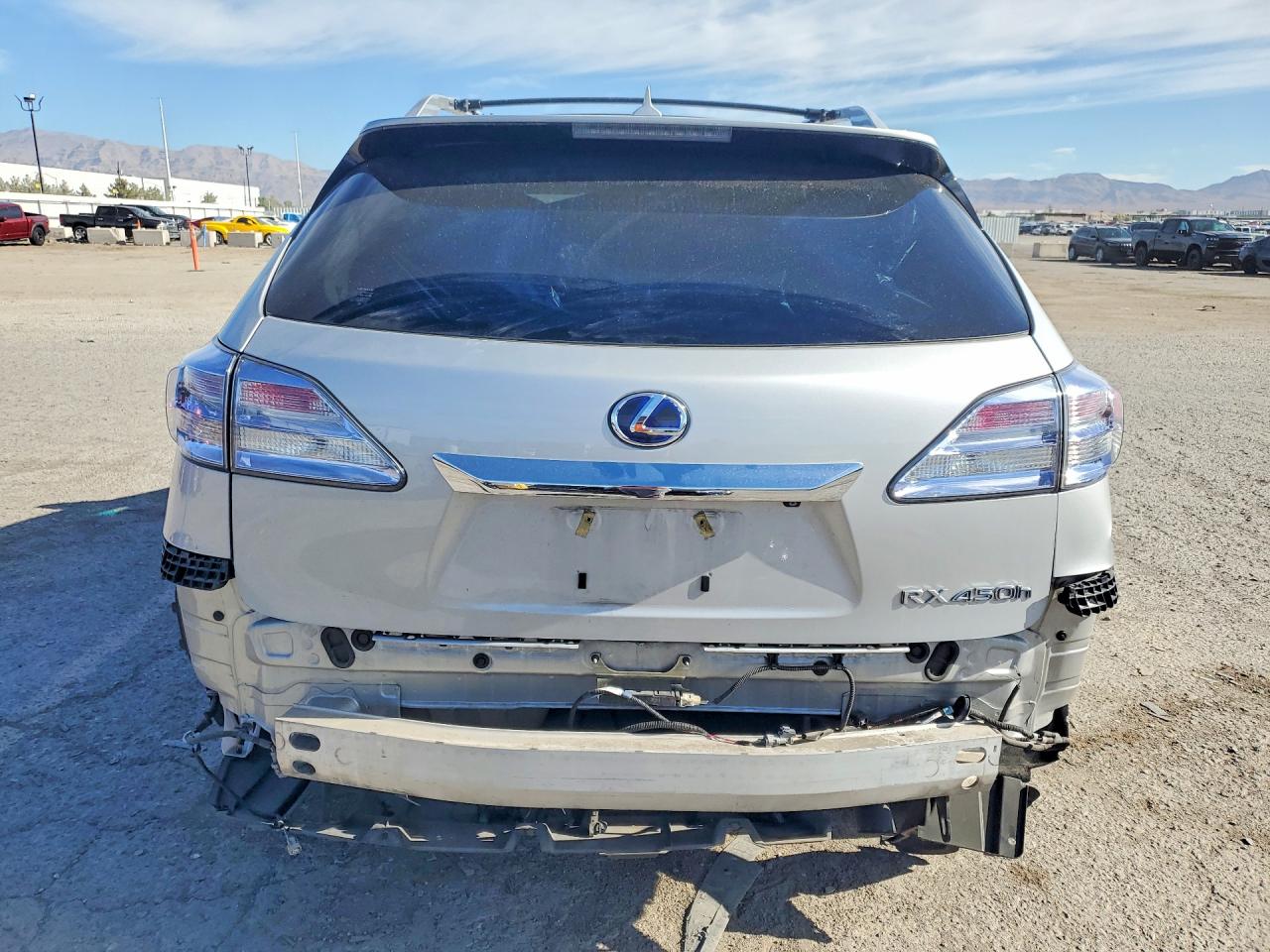 2012 Lexus Rx 450h Silver vin: JTJBC1BA4C2430907