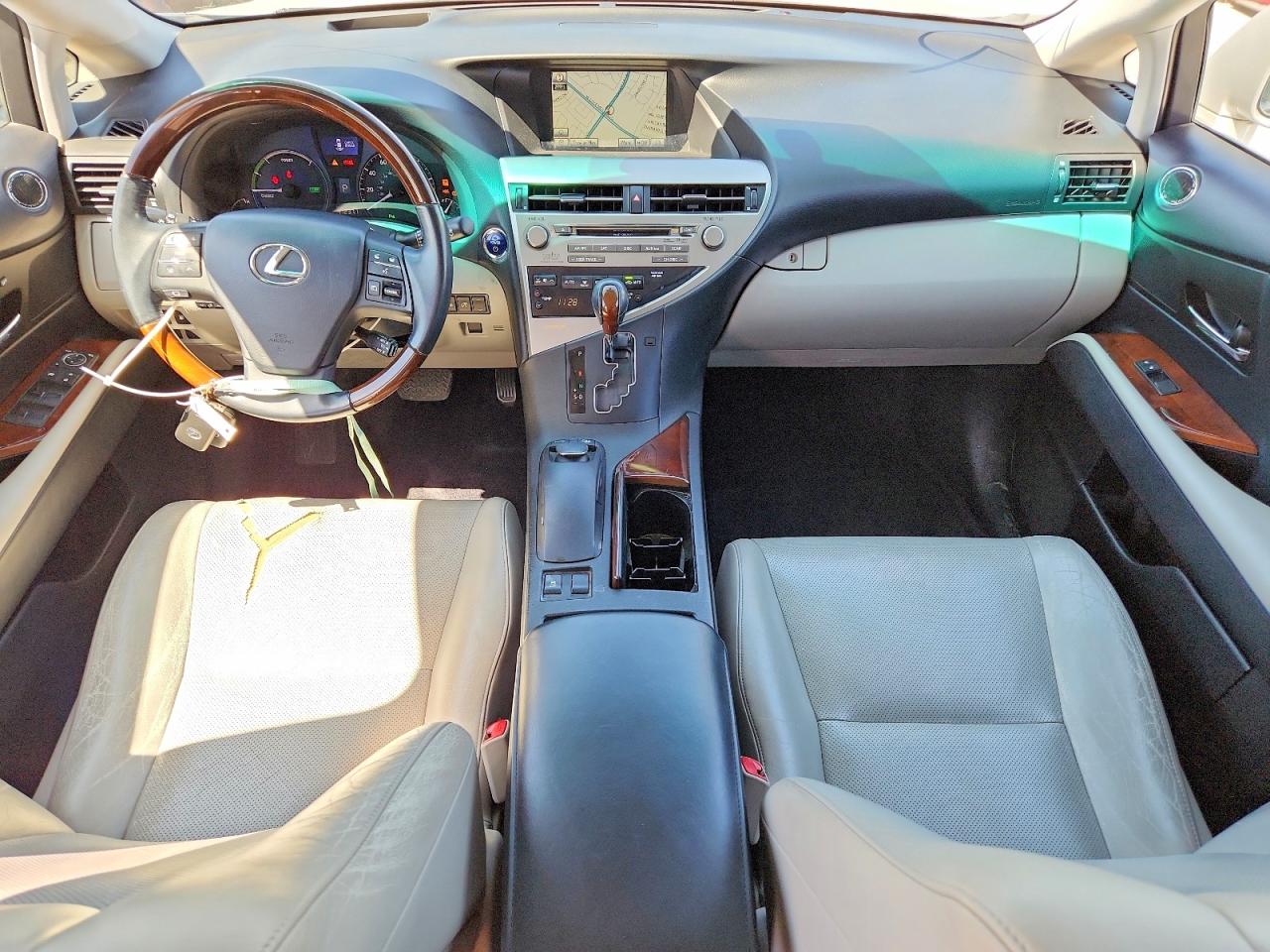 2012 Lexus Rx 450h Silver vin: JTJBC1BA4C2430907