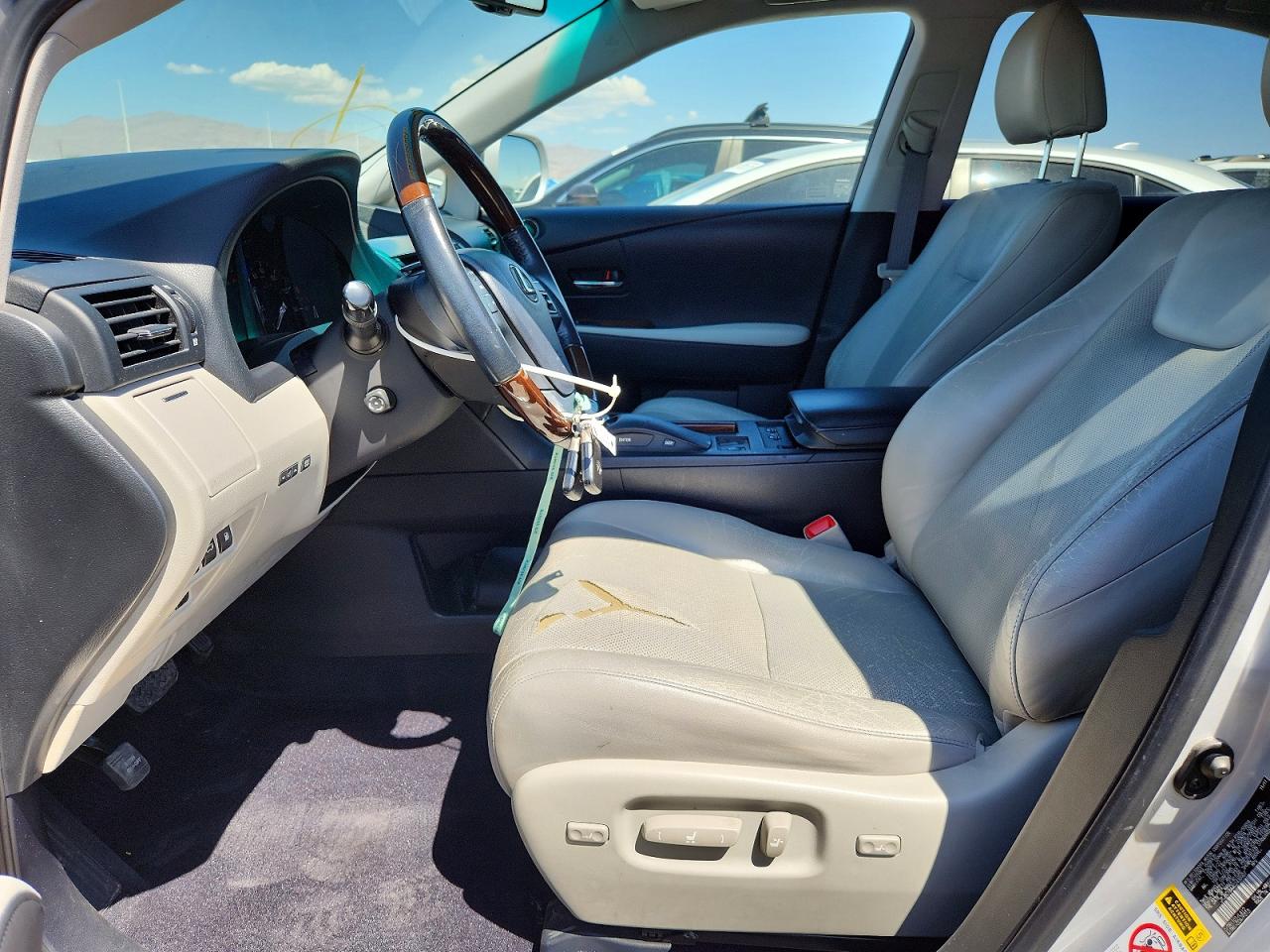 2012 Lexus Rx 450h Silver vin: JTJBC1BA4C2430907