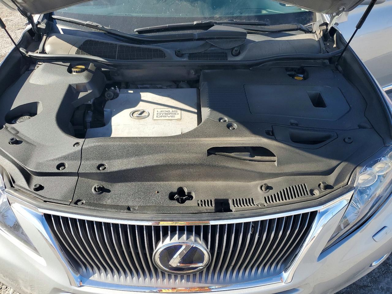 2012 Lexus Rx 450h Silver vin: JTJBC1BA4C2430907