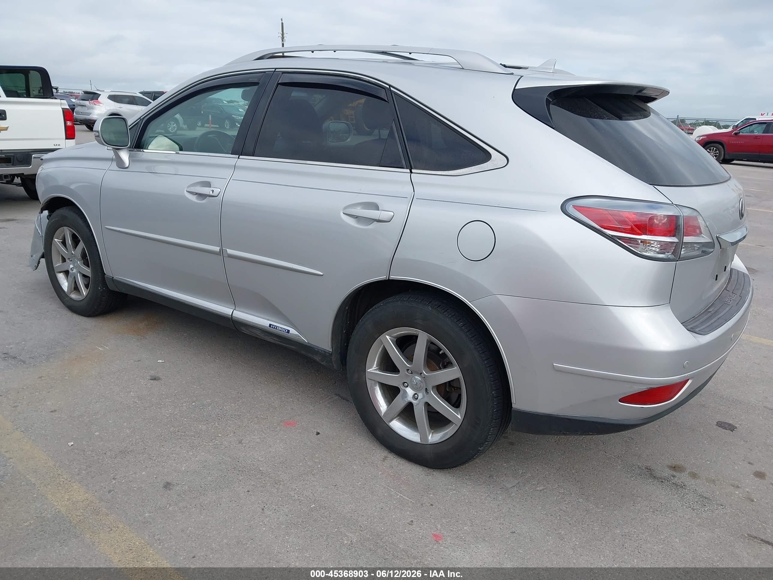 2013 Lexus Rx 450h   Серебряный vin: JTJBC1BA4D2060320