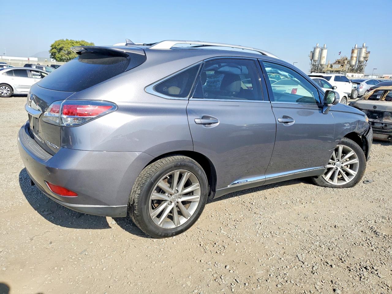 2013 Lexus Rx 450h Charcoal vin: JTJBC1BA4D2060821