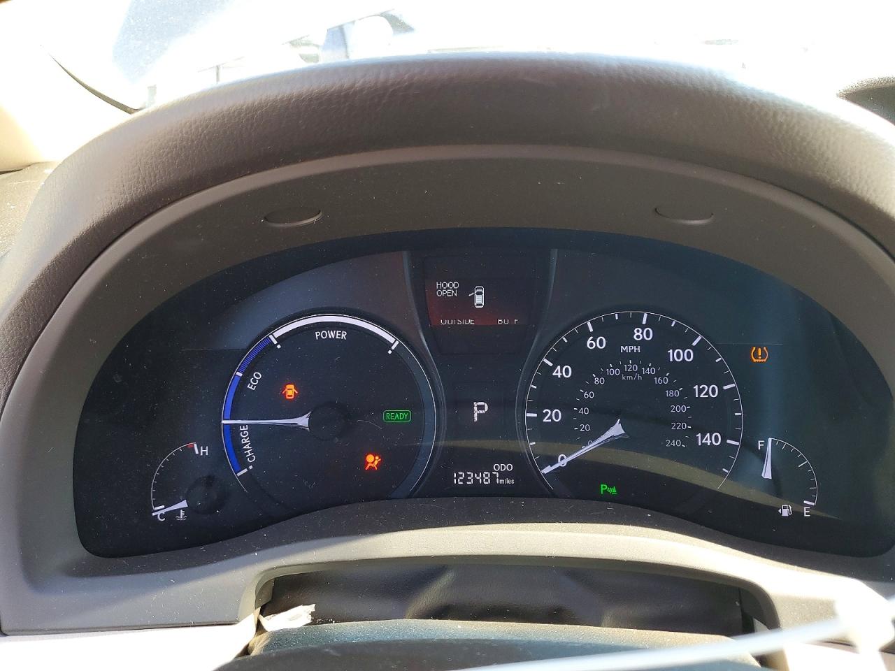 2013 Lexus Rx 450h Charcoal vin: JTJBC1BA4D2060821