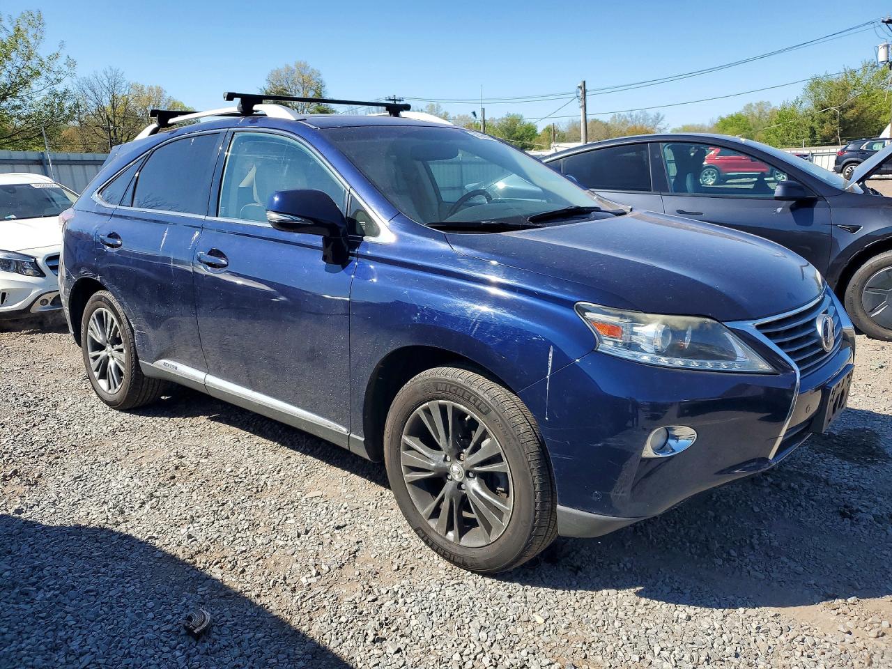 2013 Lexus Rx 450h Синий vin: JTJBC1BA4D2062665