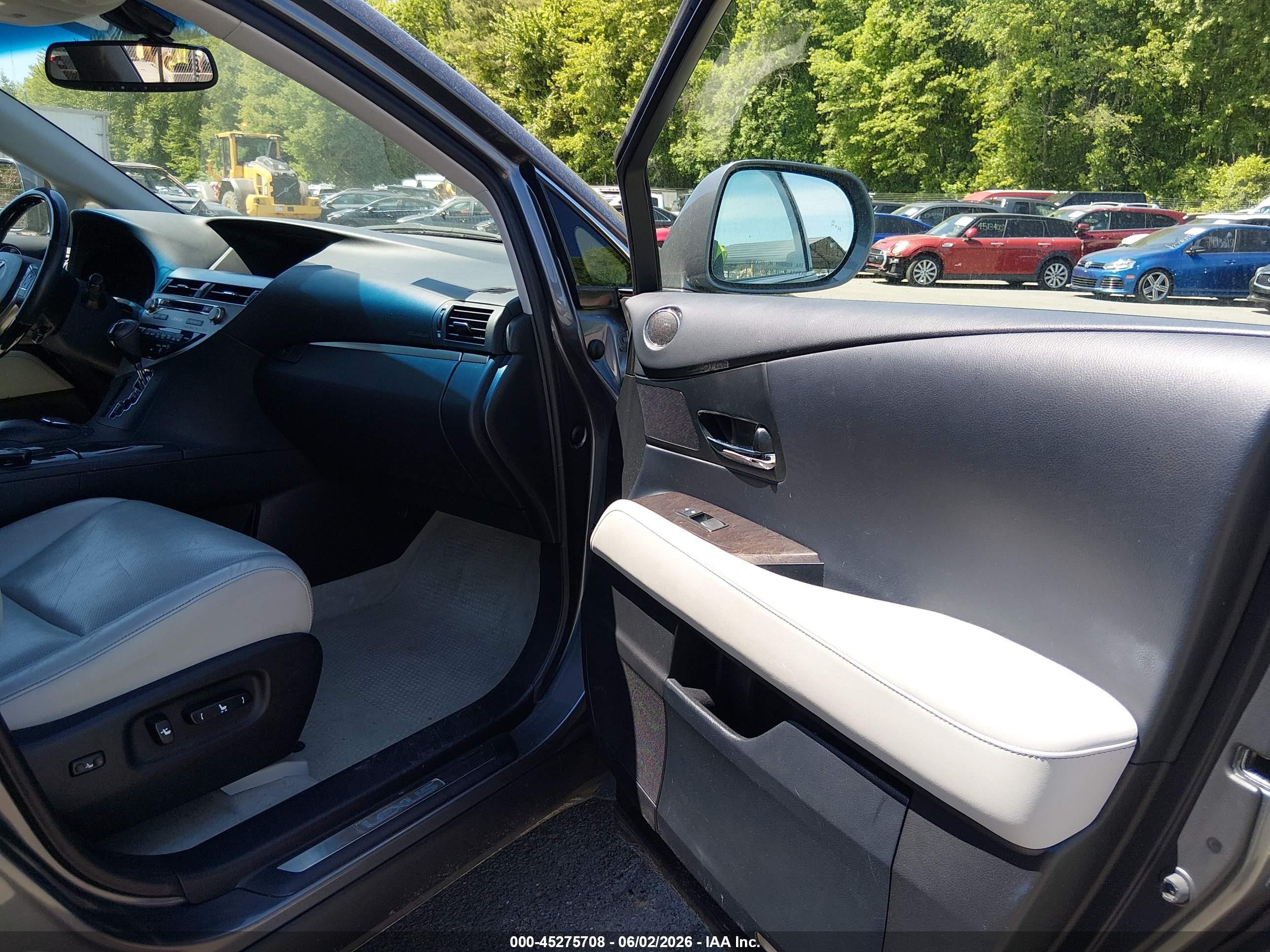 2013 Lexus Rx 450h Gray vin: JTJBC1BA4D2063413