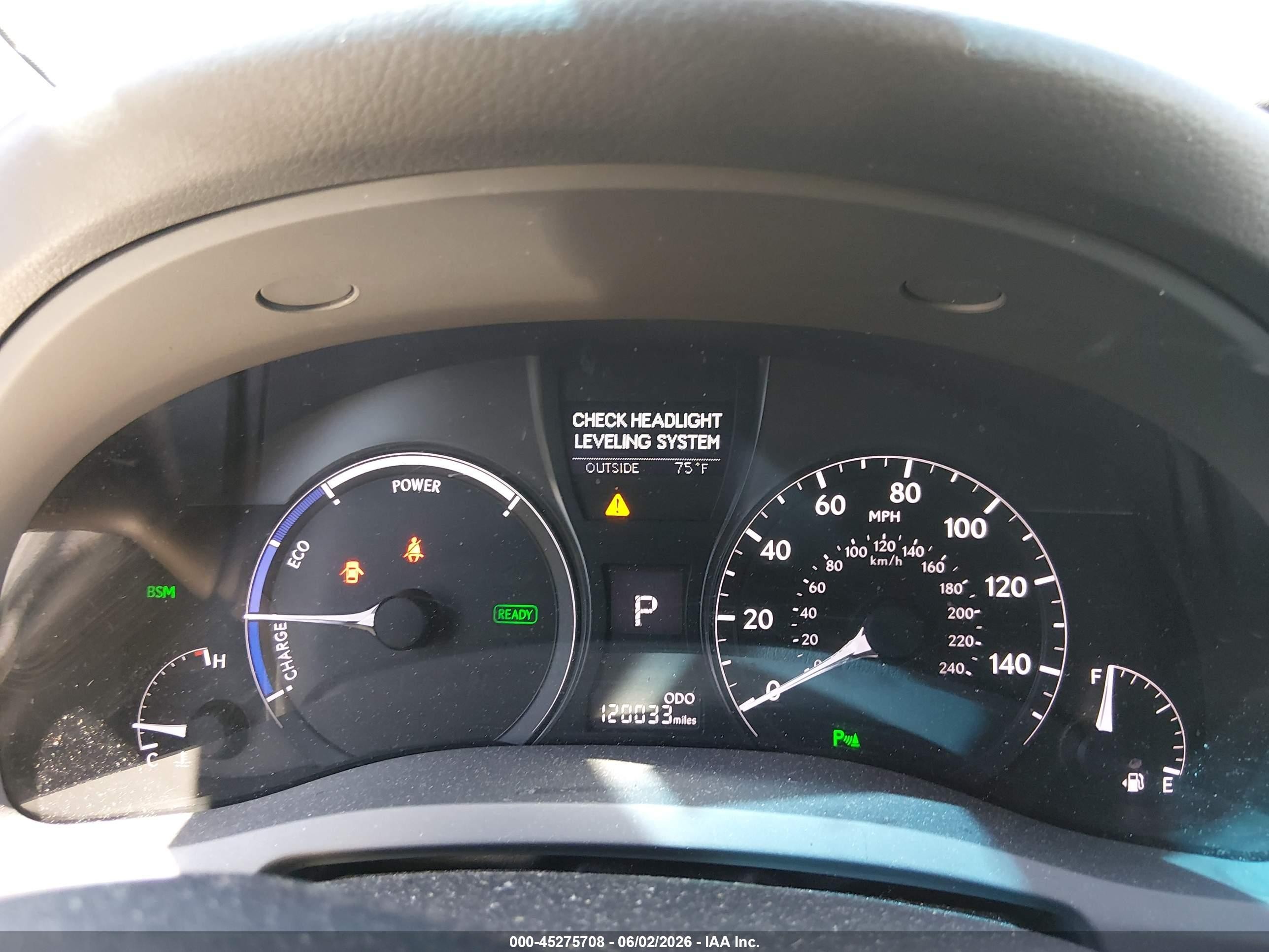 2013 Lexus Rx 450h Gray vin: JTJBC1BA4D2063413