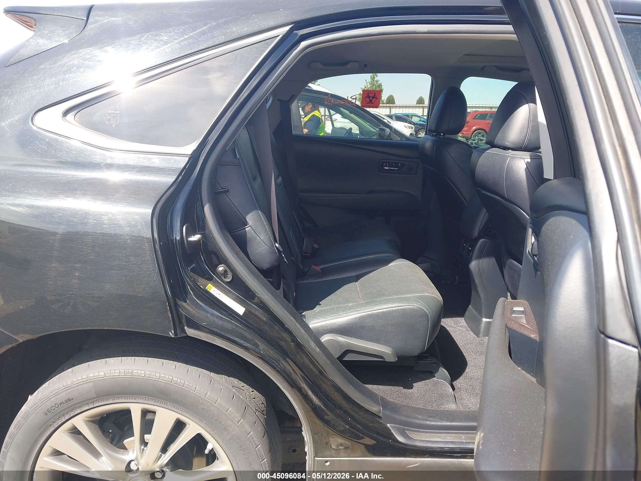 2013 Lexus Rx 450h   Черный vin: JTJBC1BA4D2450642