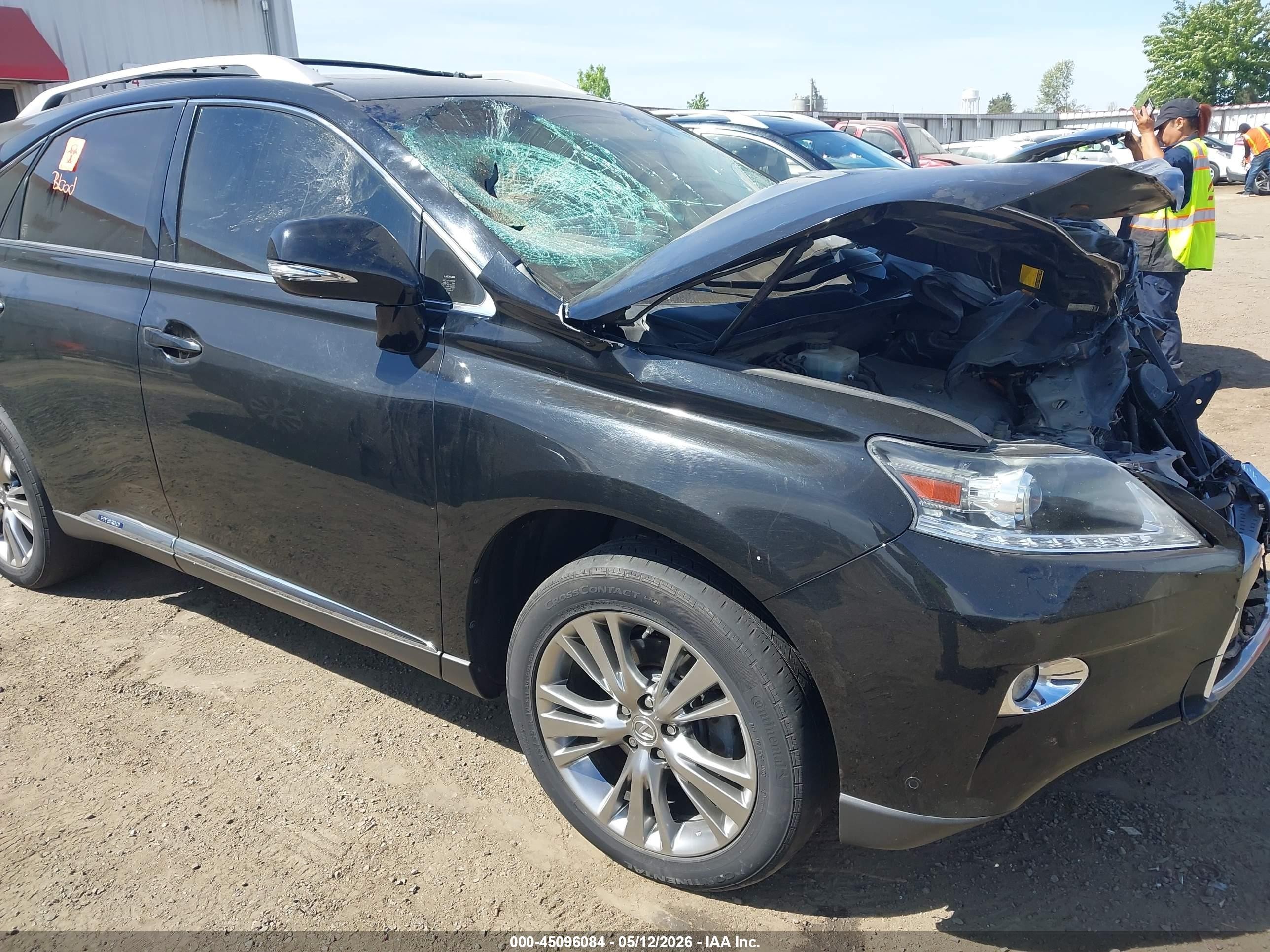 2013 Lexus Rx 450h   Черный vin: JTJBC1BA4D2450642