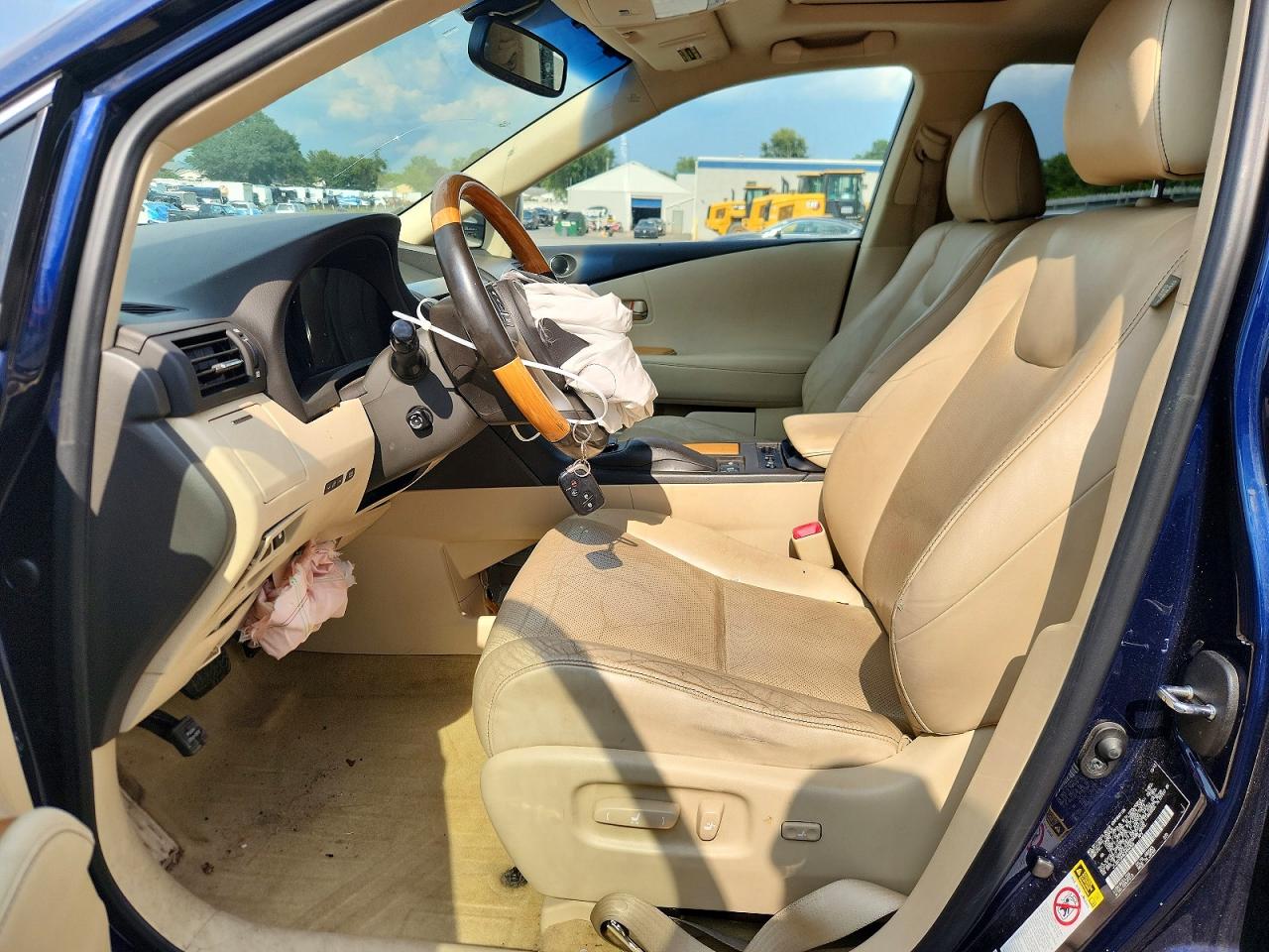 2014 Lexus Rx 450h Blue vin: JTJBC1BA4E2454756
