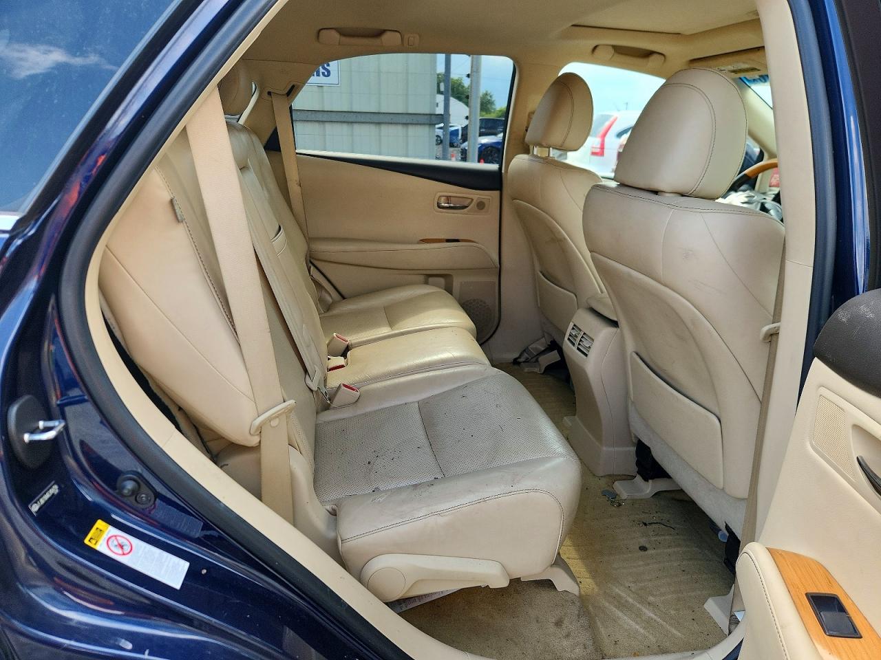 2014 Lexus Rx 450h Blue vin: JTJBC1BA4E2454756