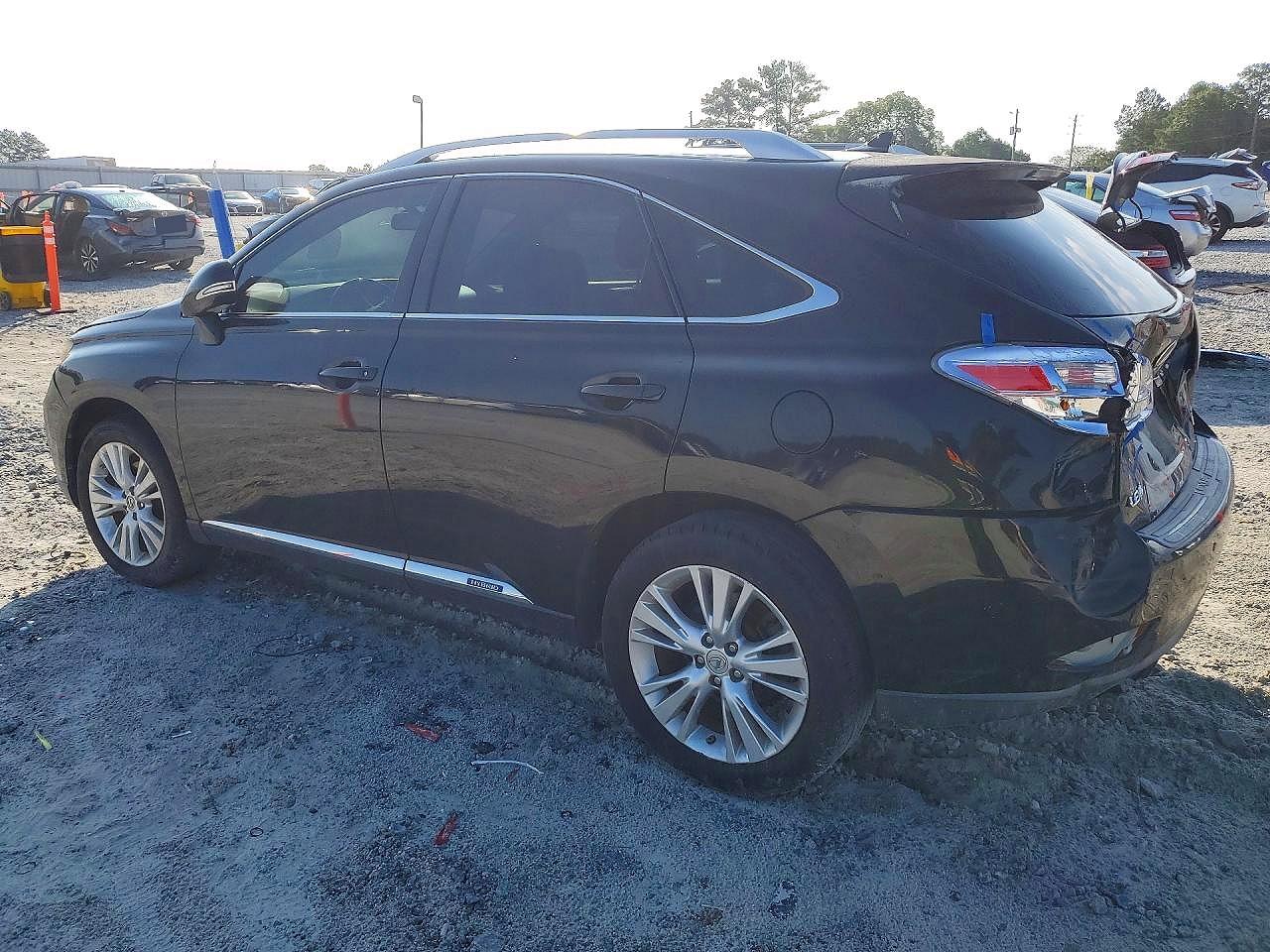 2010 Lexus Rx 450h Black vin: JTJBC1BA5A2003216