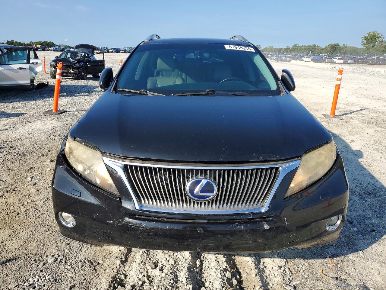 2010 Lexus Rx 450h Black vin: JTJBC1BA5A2003216
