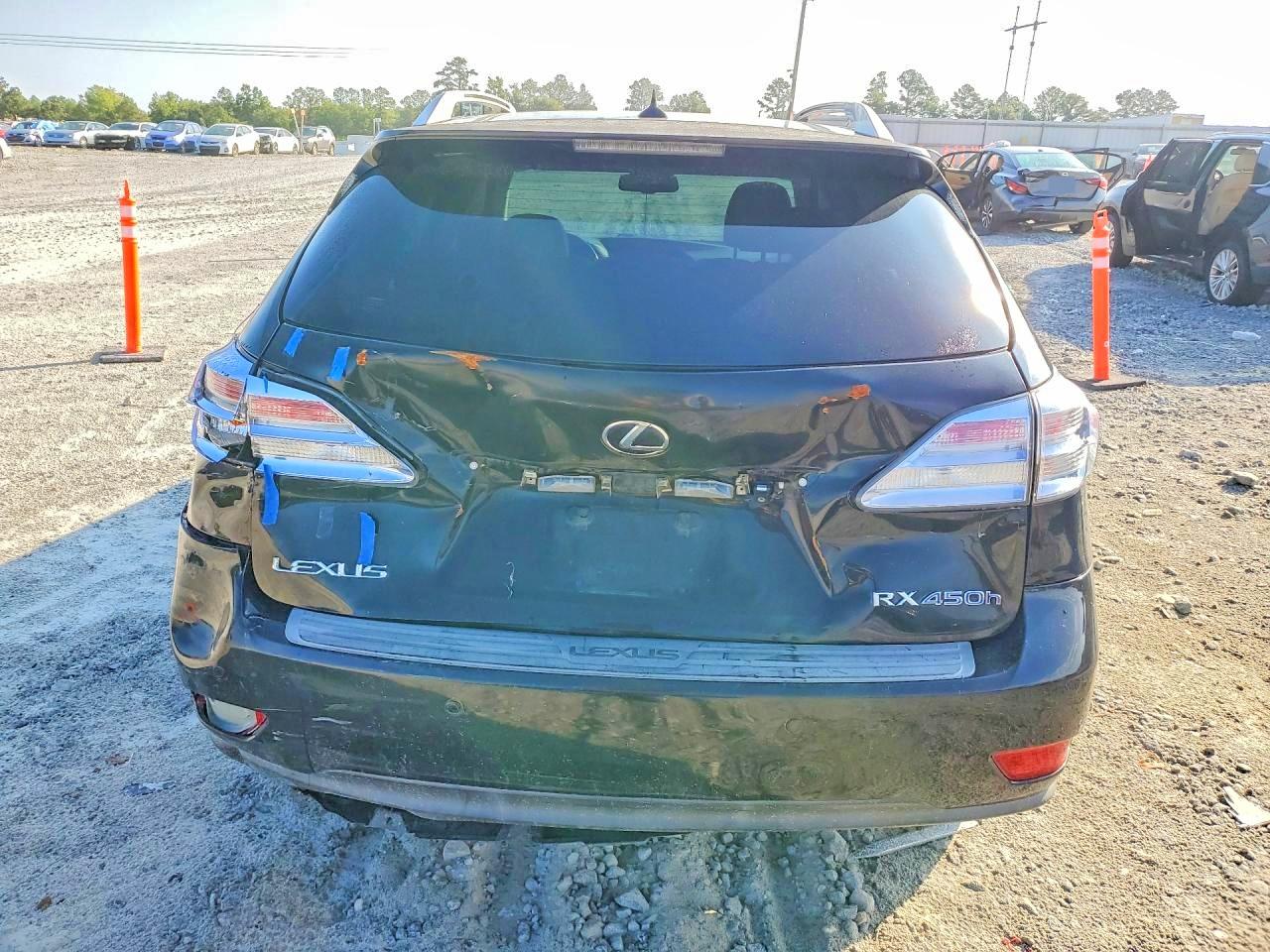 2010 Lexus Rx 450h Black vin: JTJBC1BA5A2003216