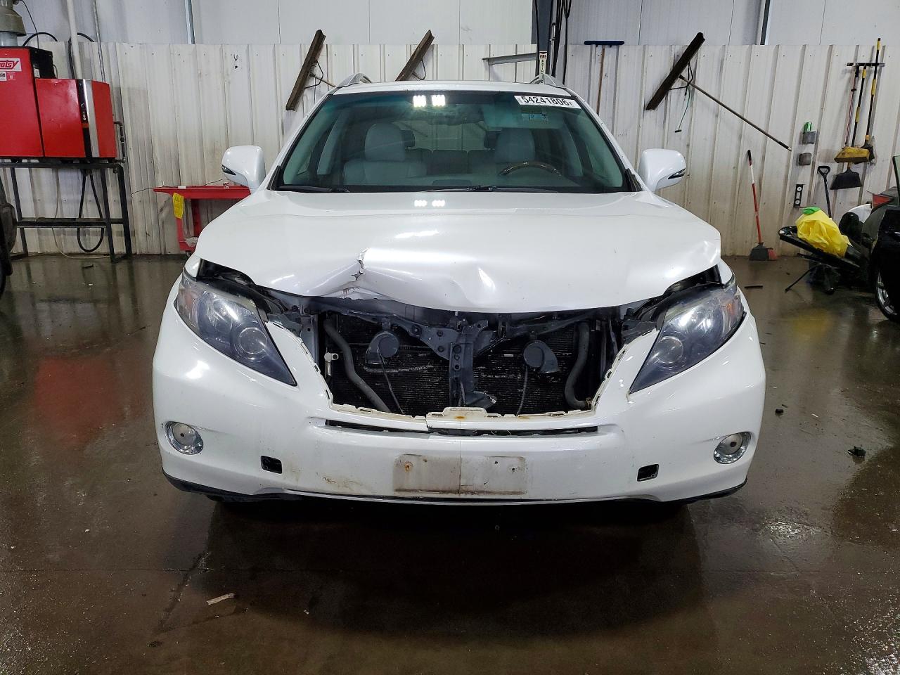 2010 Lexus Rx 450h Base White vin: JTJBC1BA5A2007458