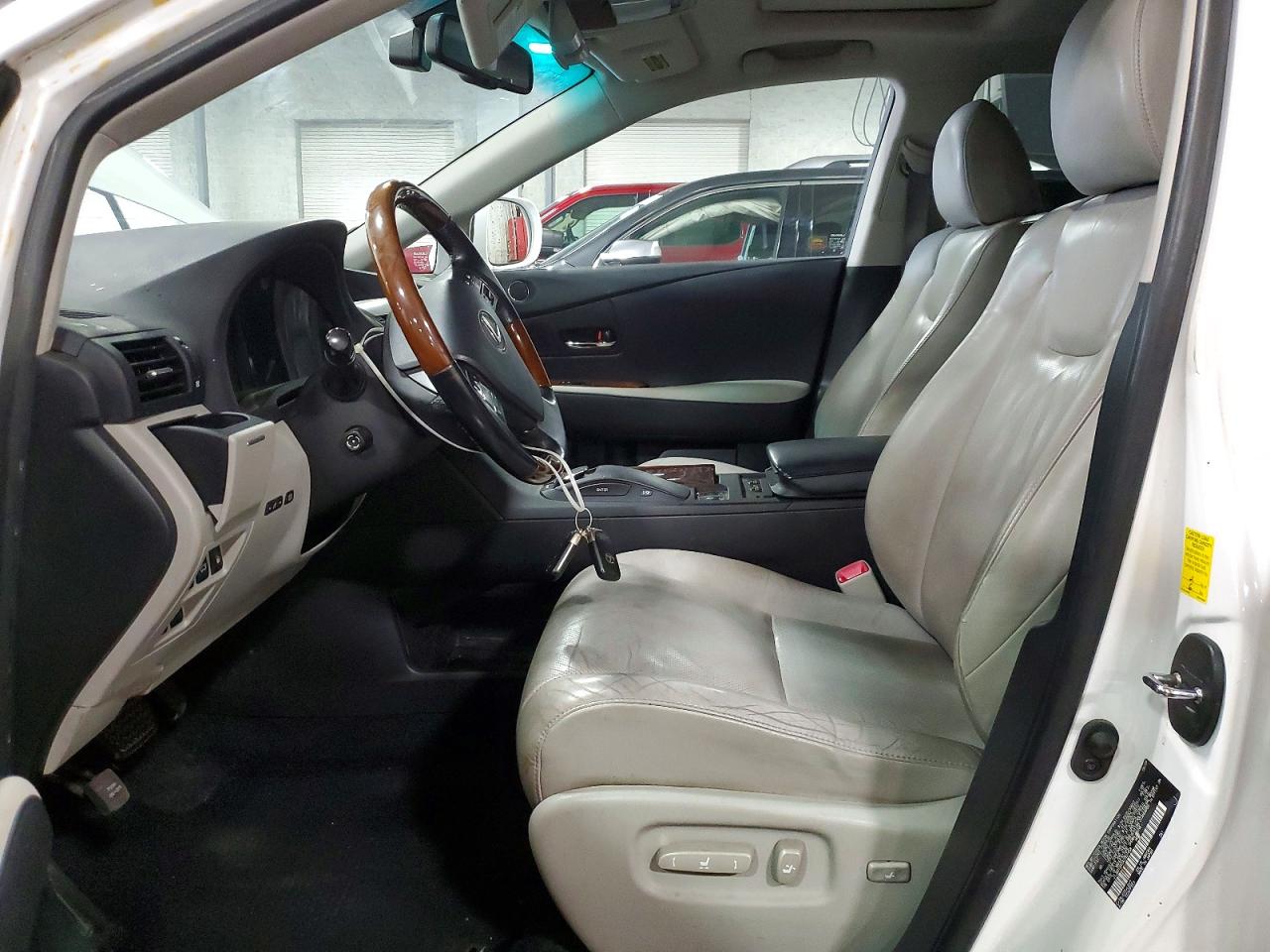 2010 Lexus Rx 450h Base White vin: JTJBC1BA5A2007458