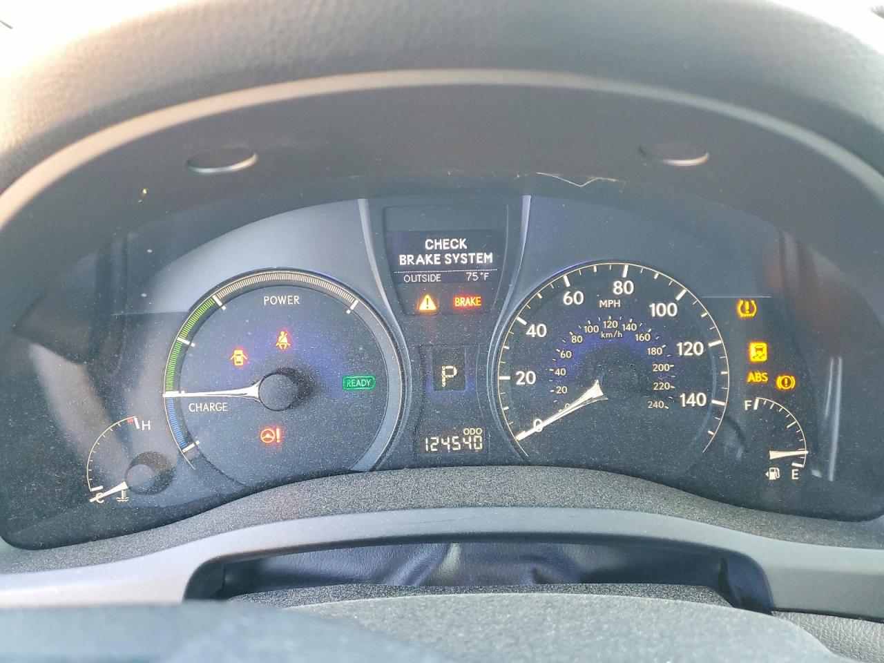 2010 Lexus Rx 450h Hybrid Awd Gray vin: JTJBC1BA5A2013390