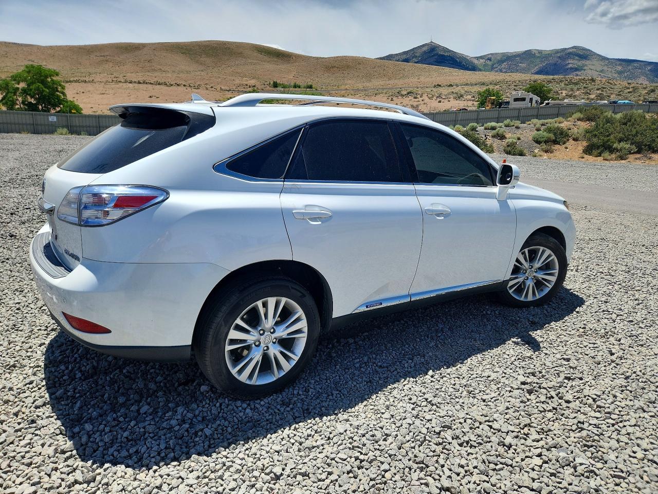 2010 Lexus Rx 450h Белый vin: JTJBC1BA5A2014152