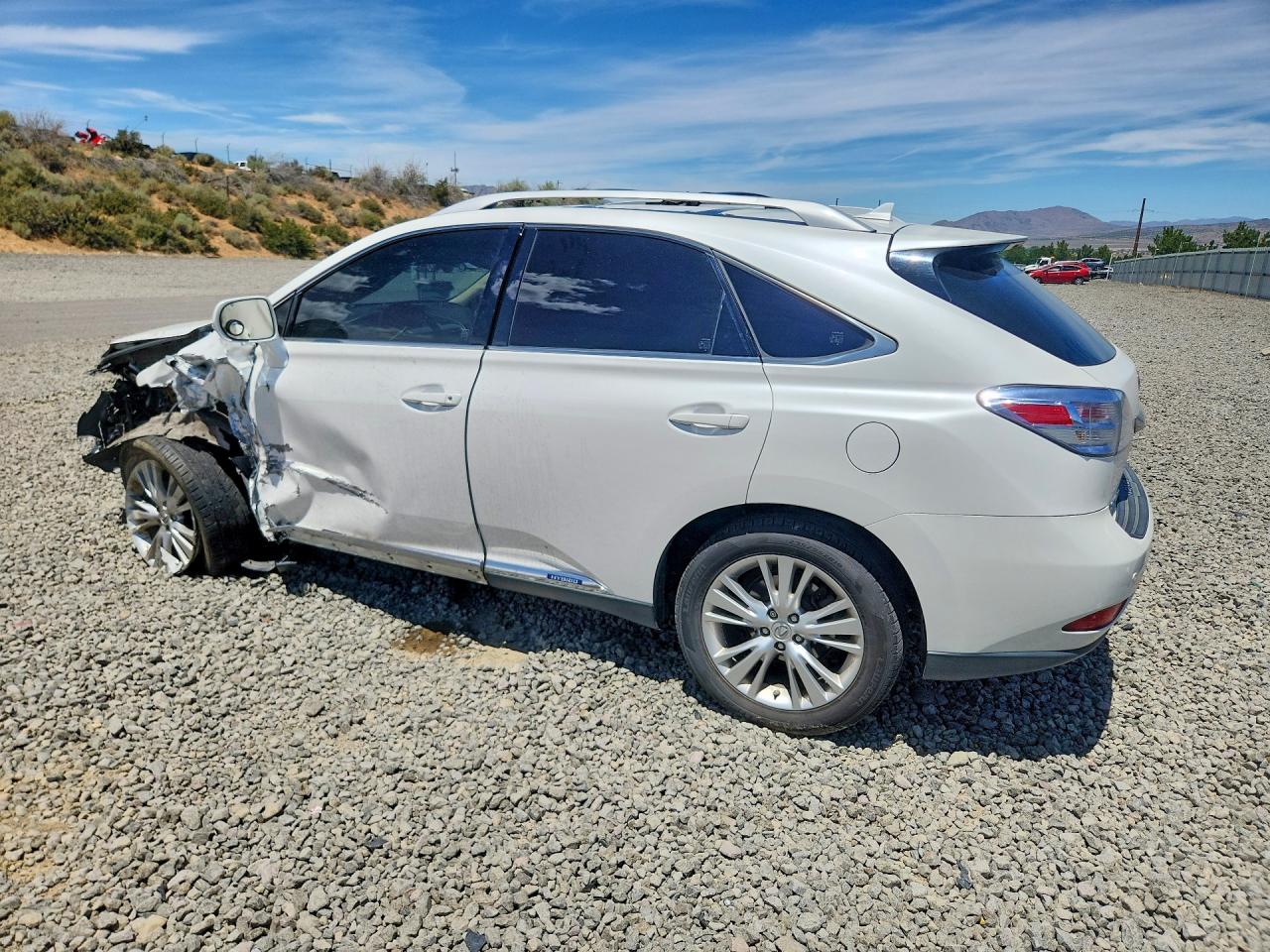 2010 Lexus Rx 450h Белый vin: JTJBC1BA5A2014152