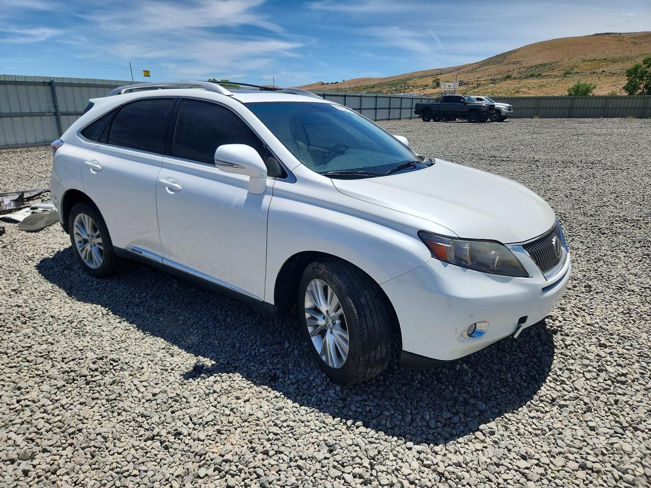 2010 Lexus Rx 450h Белый vin: JTJBC1BA5A2014152