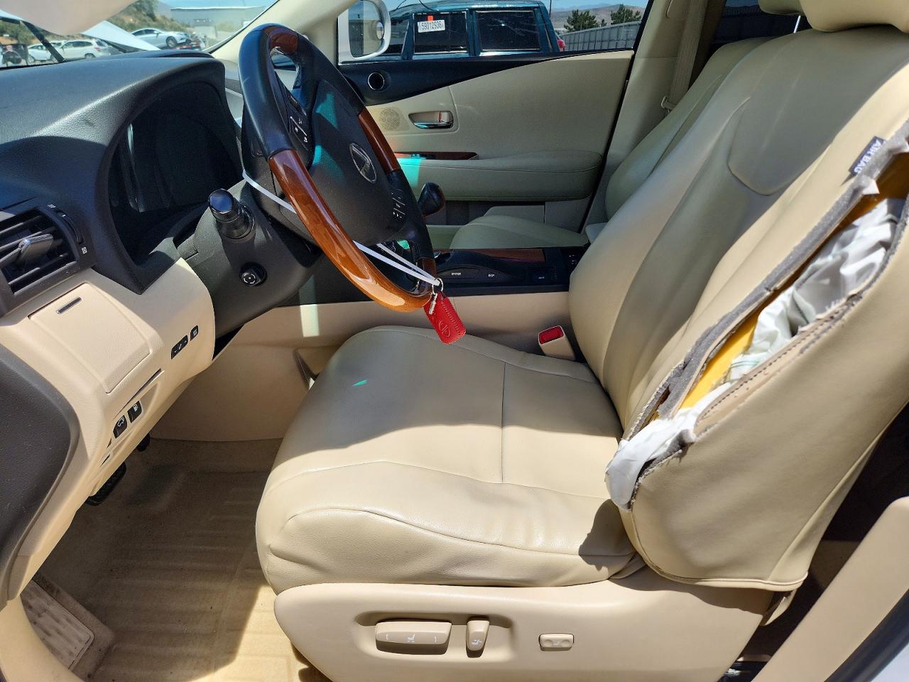 2010 Lexus Rx 450h Белый vin: JTJBC1BA5A2014152