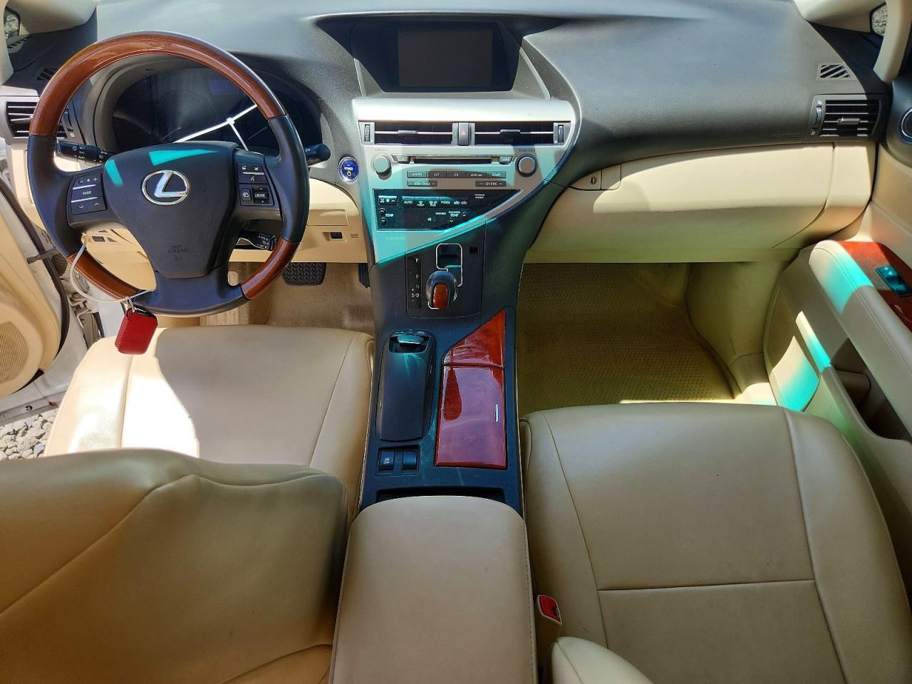 2010 Lexus Rx 450h Белый vin: JTJBC1BA5A2014152