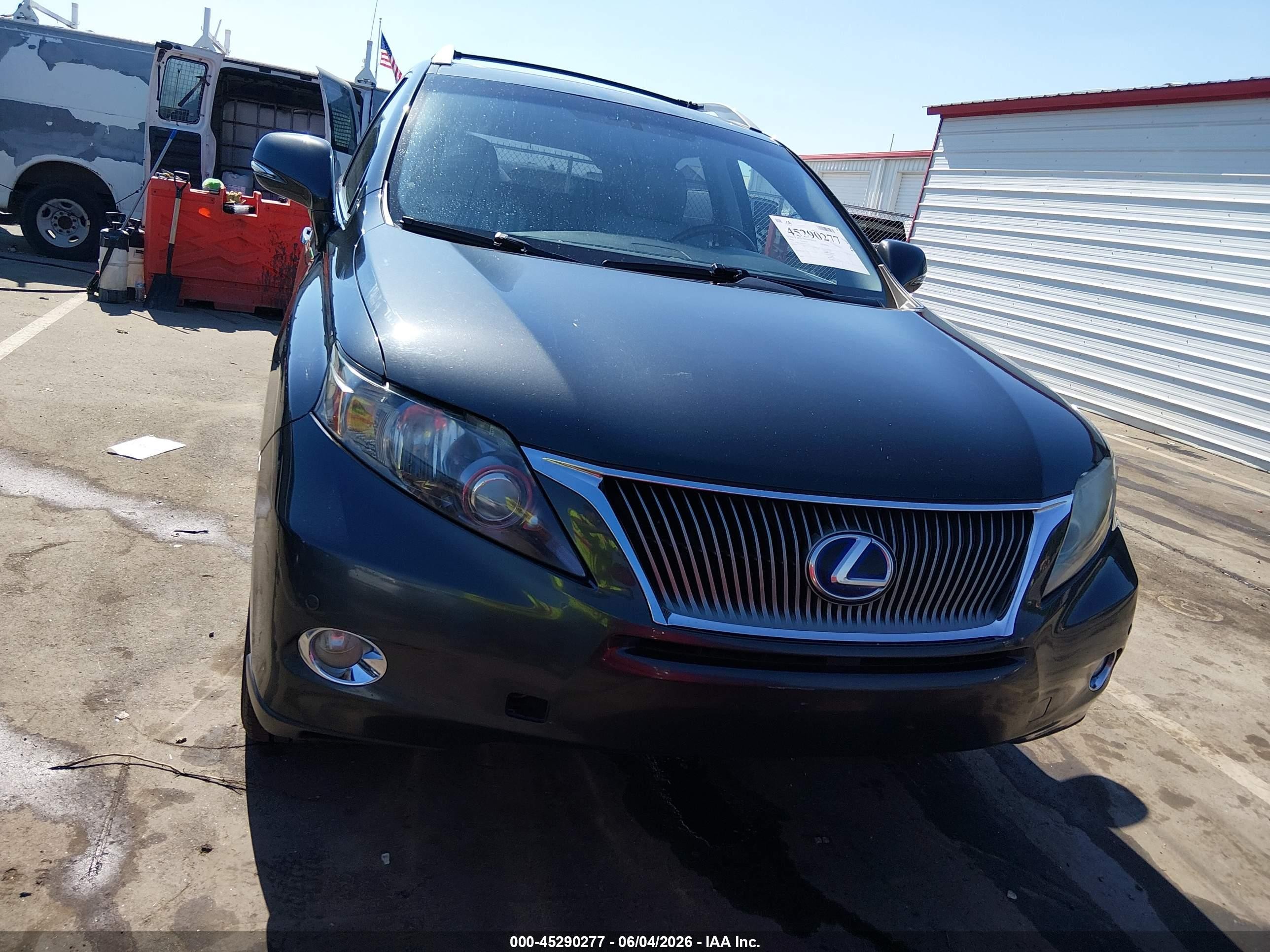 2010 Lexus Rx 450h   Gray vin: JTJBC1BA5A2023403