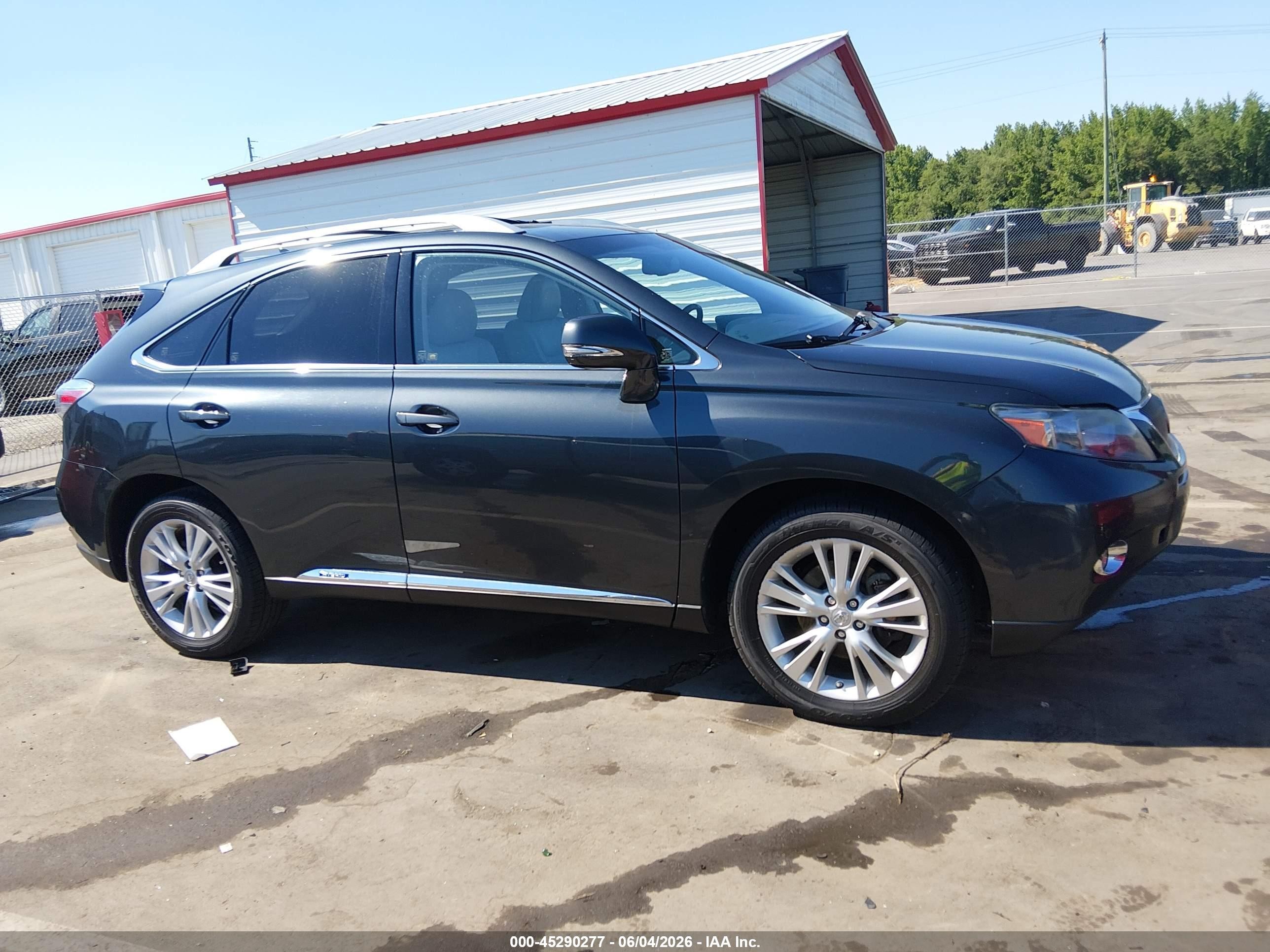 2010 Lexus Rx 450h   Gray vin: JTJBC1BA5A2023403