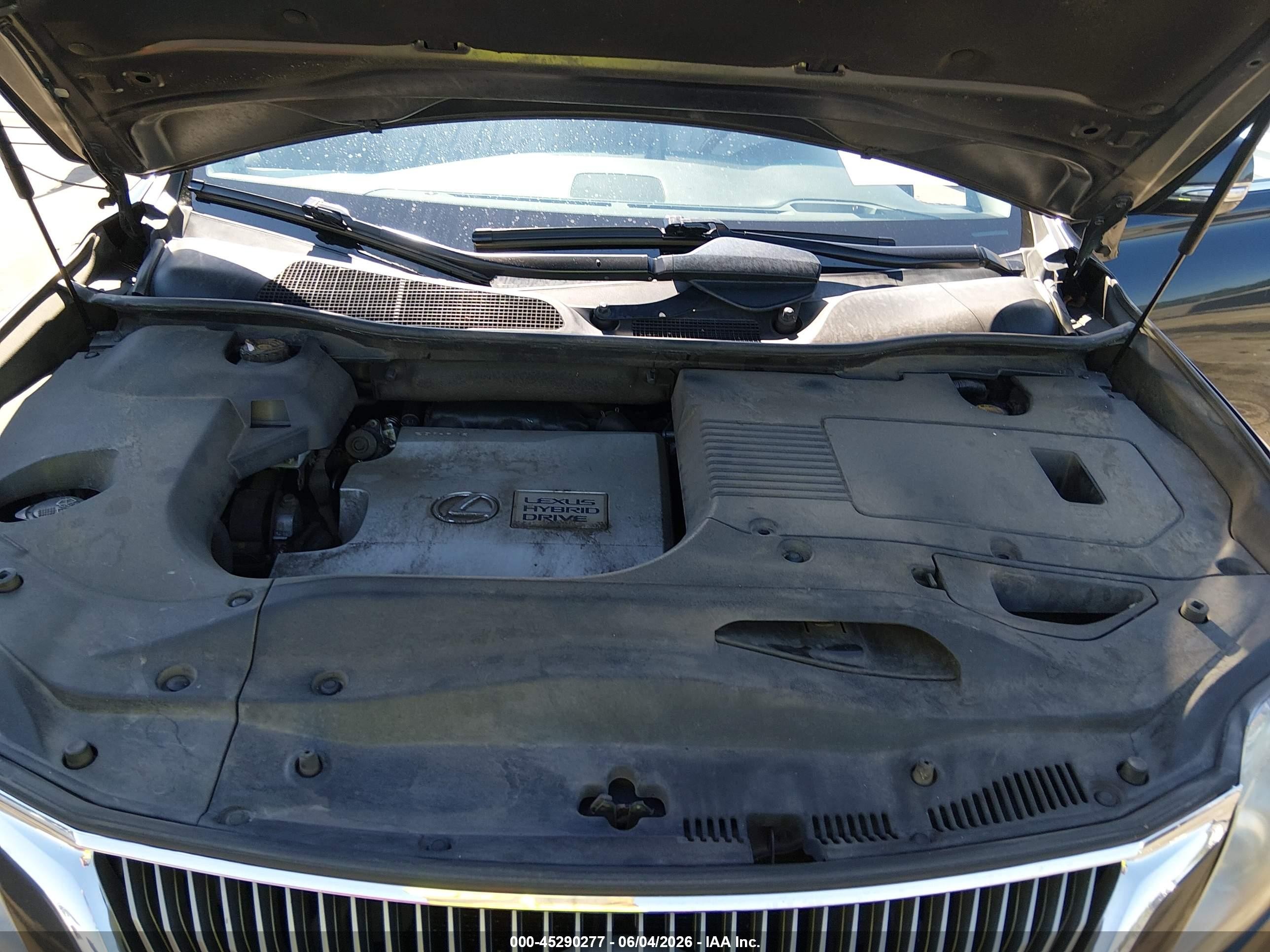 2010 Lexus Rx 450h   Gray vin: JTJBC1BA5A2023403